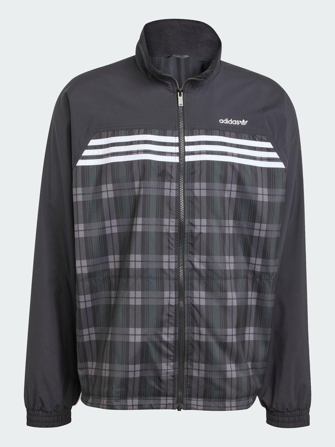 Image 5 of 5 of adidas Originals Tartan Loose Track Top
