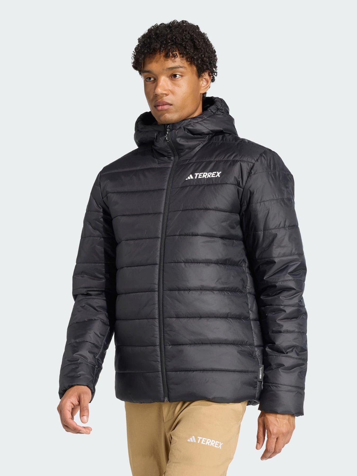 Image 1 of 5 of adidas Terrex Terrex Multi Essentials CLIMAWARM Insulated Hooded Jacket