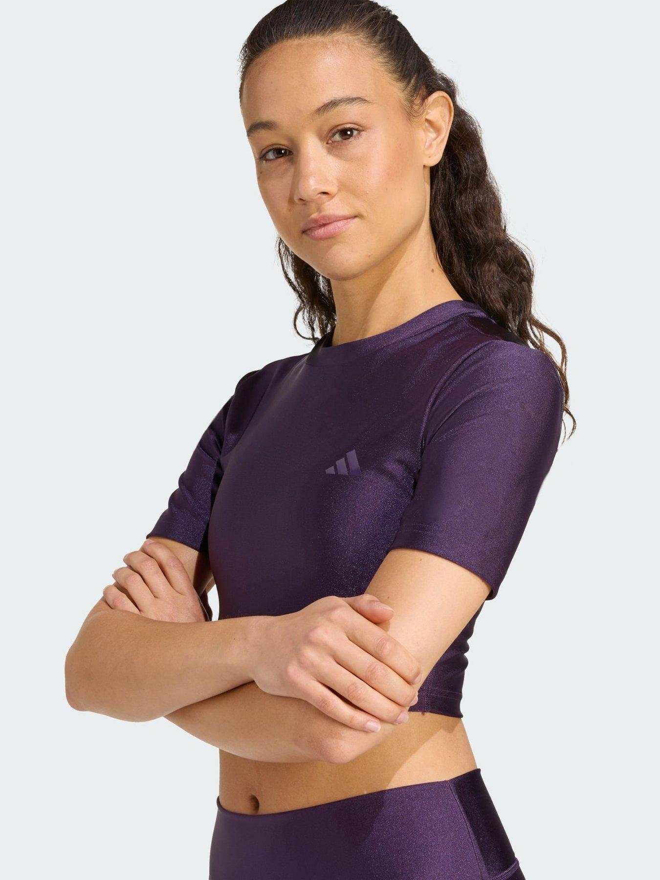 Image 3 of 5 of adidas Workout Essentials Tee Shine