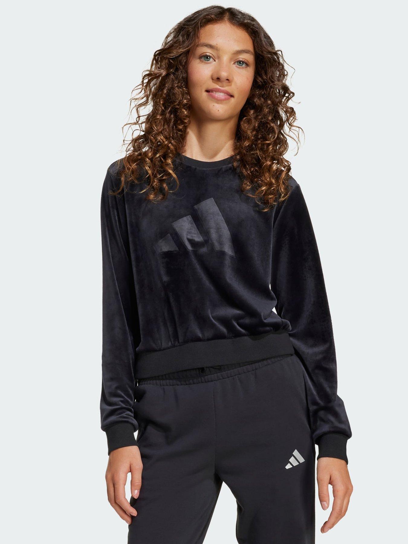 undefined Girl Holiday Glam Cropped Sweatshirt