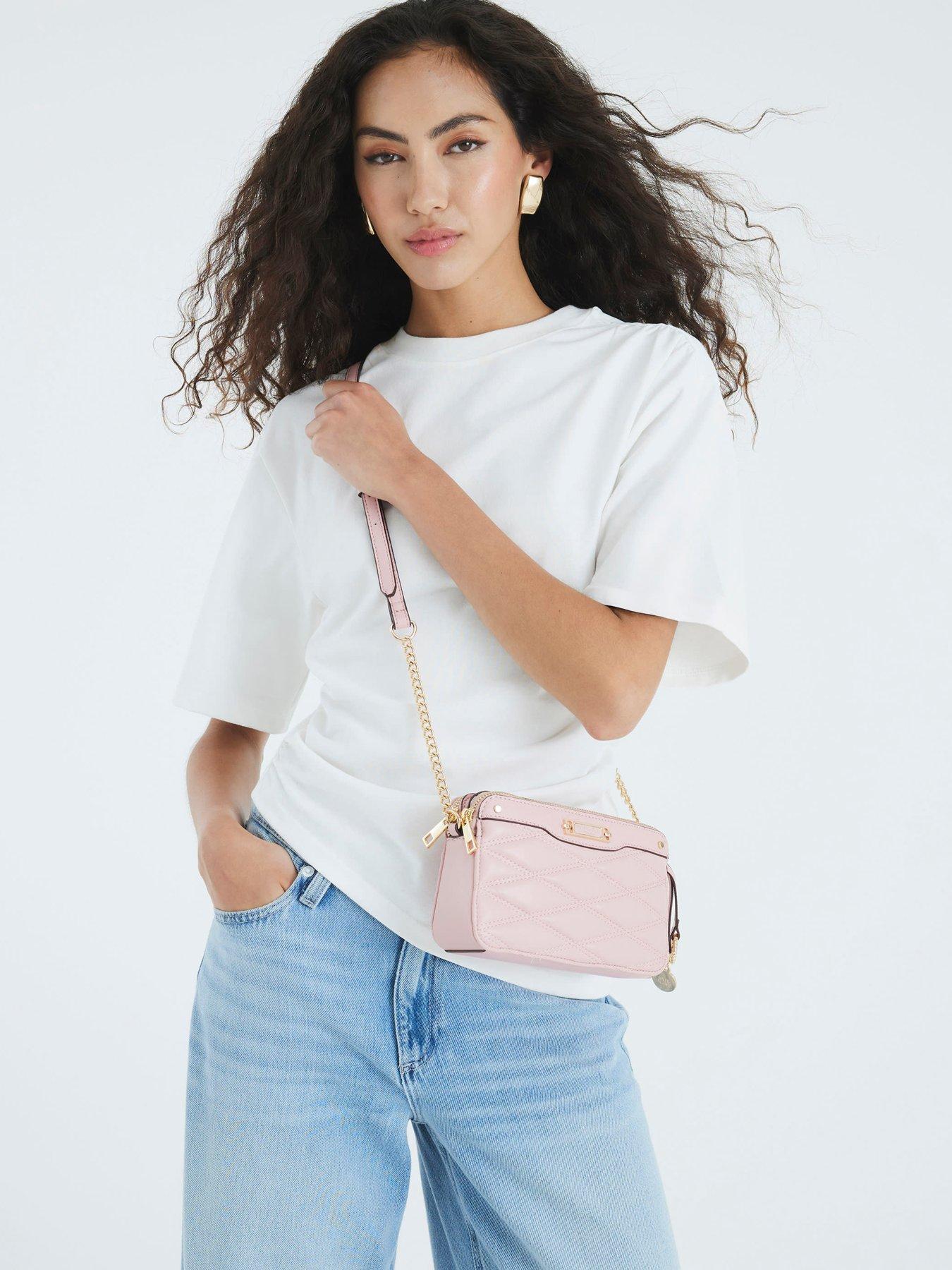 Image 2 of 5 of River Island Quilted Cross Body Bag