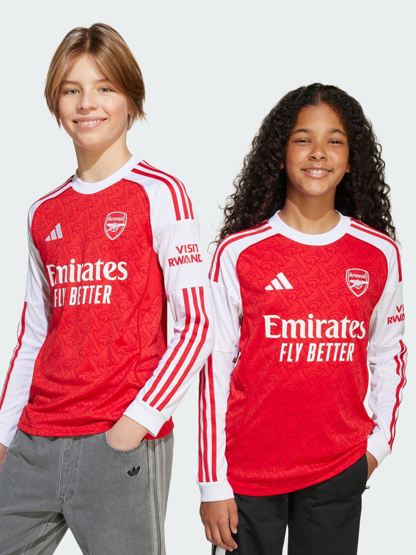 undefined Arsenal 25/26 Long Sleeve Home Jersey Kids