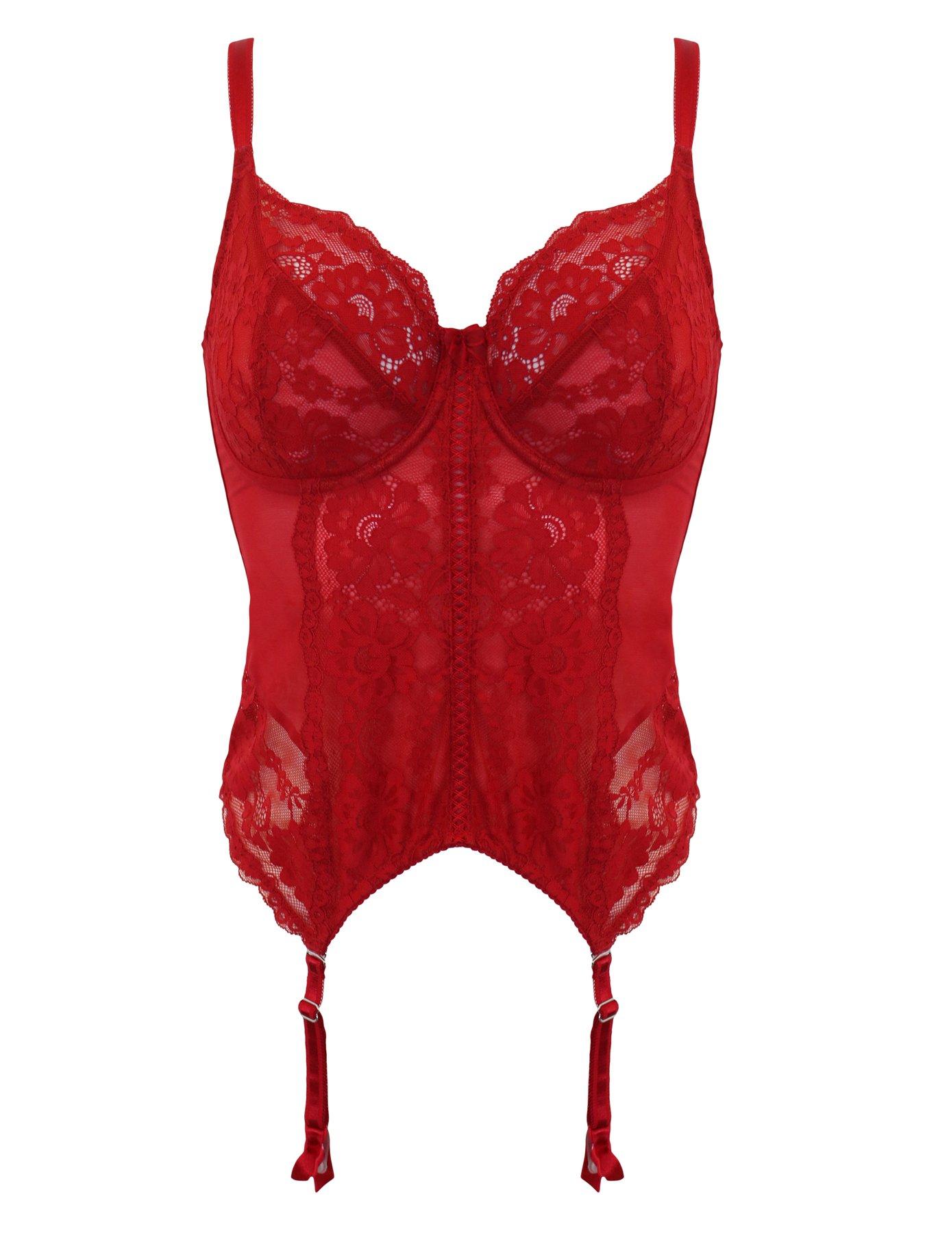 Image 3 of 4 of Pour Moi Fleur Non-Padded Underwired Balcony Basque