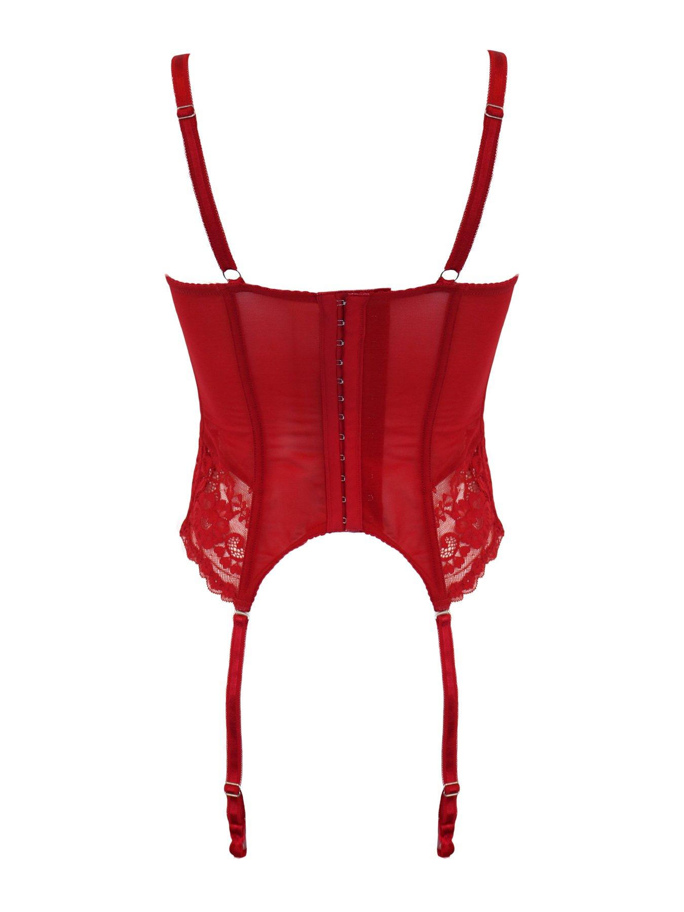 Image 4 of 4 of Pour Moi Fleur Non-Padded Underwired Balcony Basque