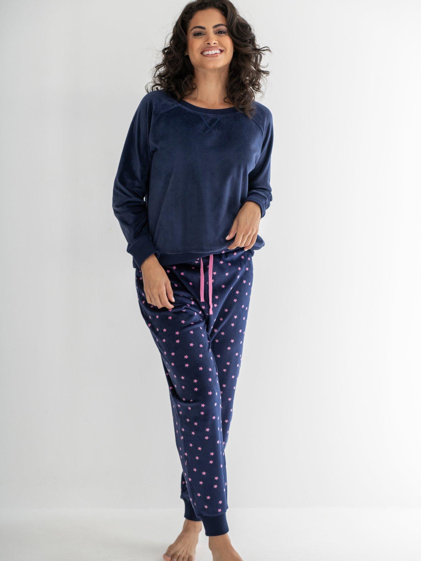 Pour Moi Cosy Fleece Sweatshirt and Jogger Pyjama Set