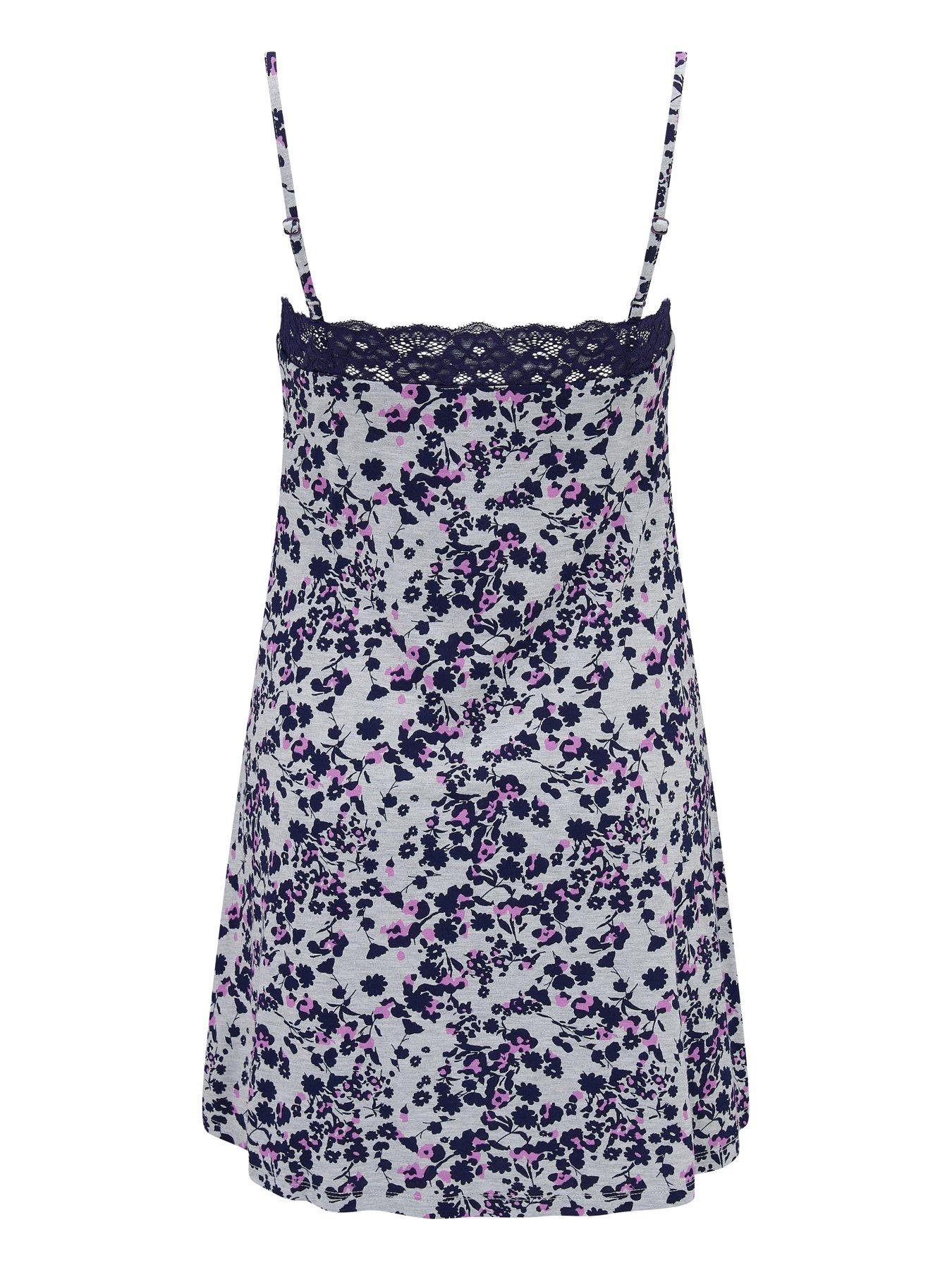 Image 4 of 4 of Pour Moi Sofa Loves Lace Hidden Support Strappy Jersey Chemise