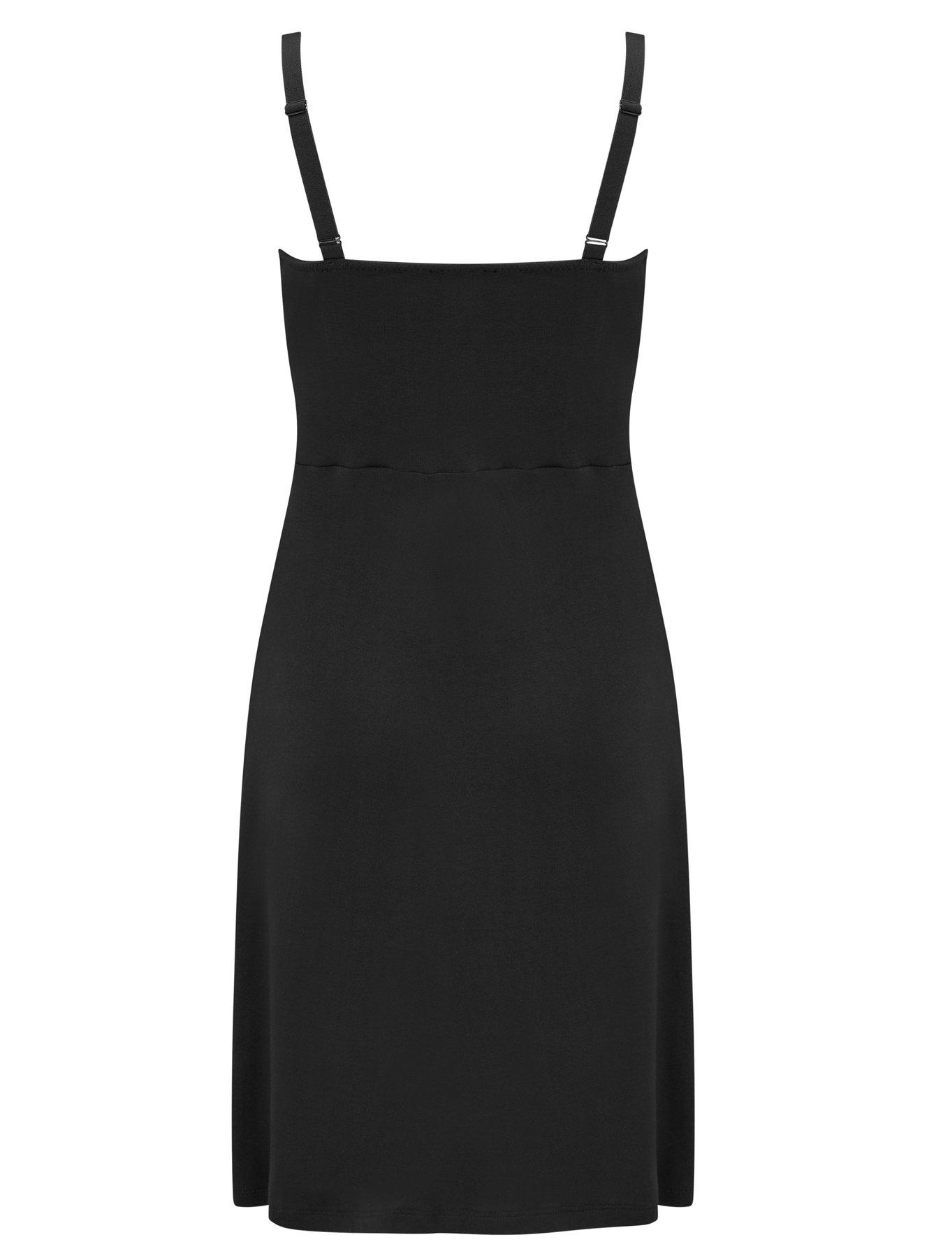 Image 4 of 4 of Pour Moi Sofa Loves Lace Knee Length Soft Jersey Chemise