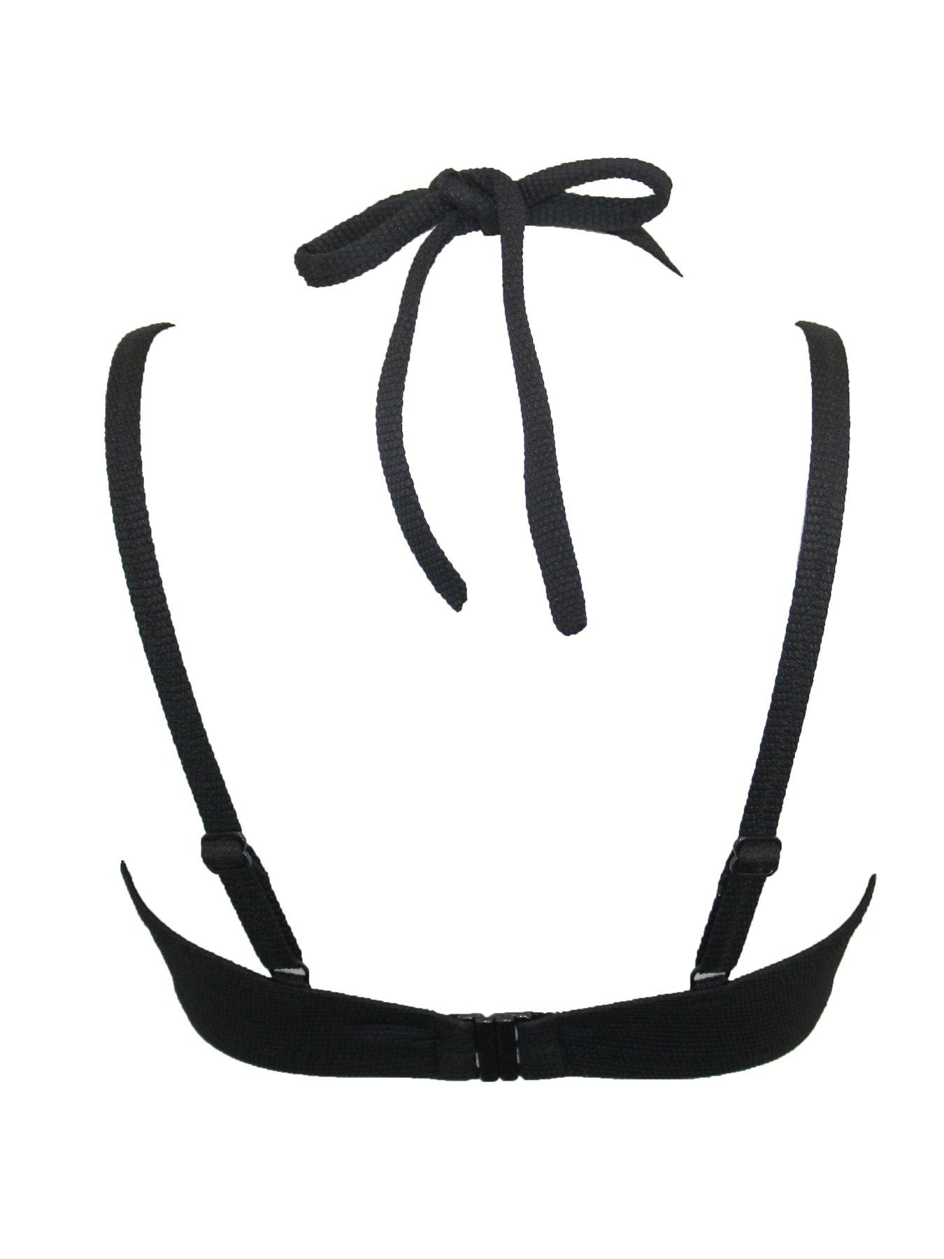 image of pour-moi-hawaii-double-strap-underwired-padded-halter-bikini-top