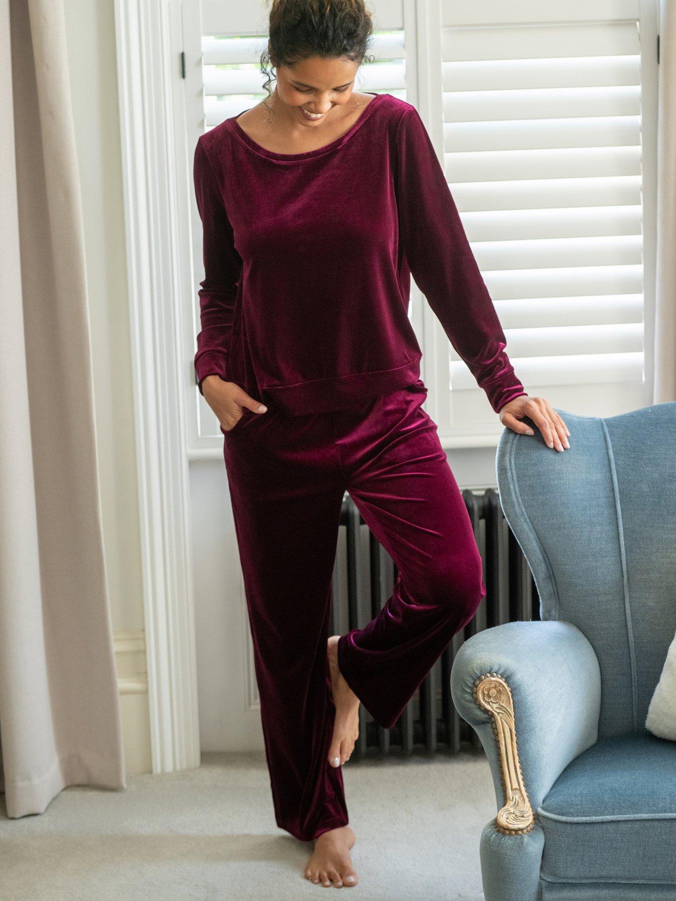 Pour Moi Velour Lounge Pyjama Set