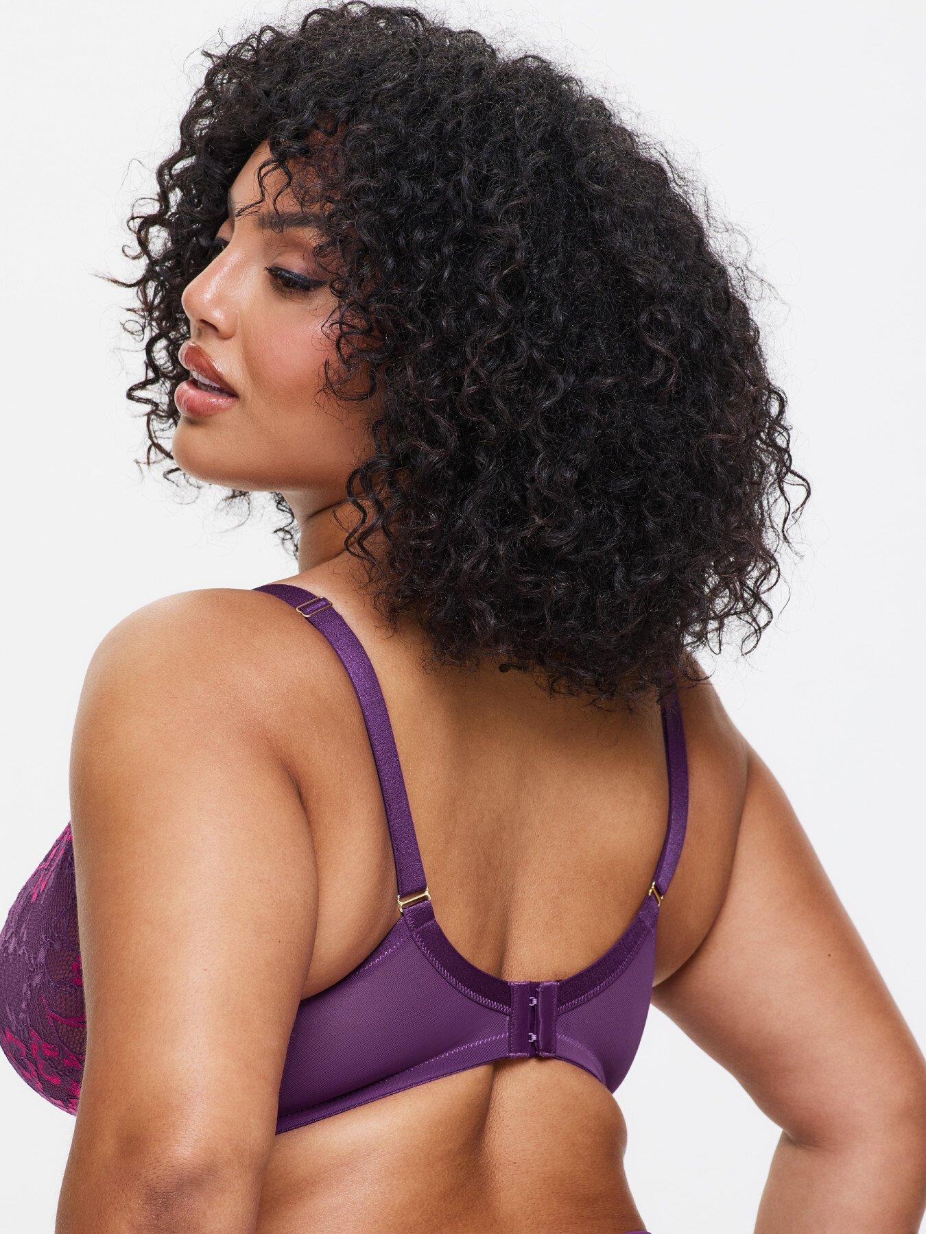  image of ann-summers-sexy-lace-fuller-bust-non-padded-plunge-bra