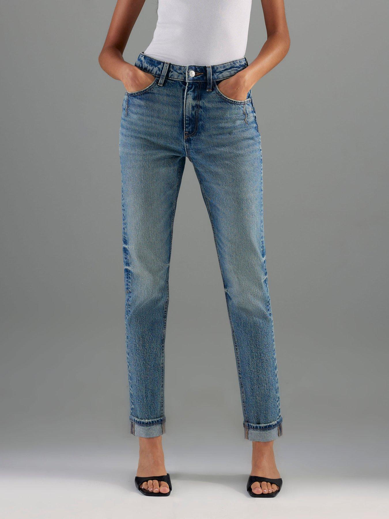 undefined Mom Sculpt Jeans - Blue