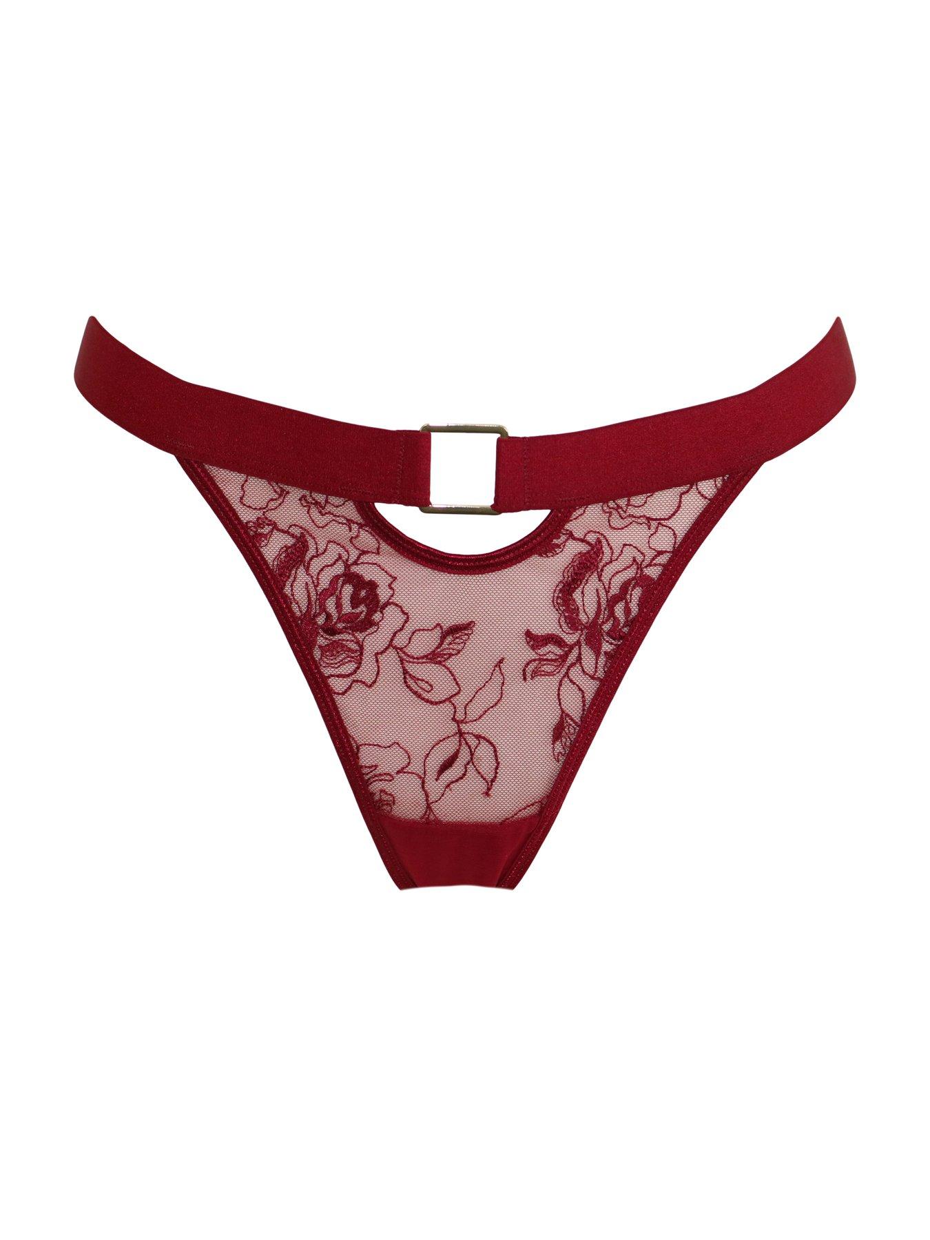 Image 3 of 4 of Pour Moi India Embroidery Thong