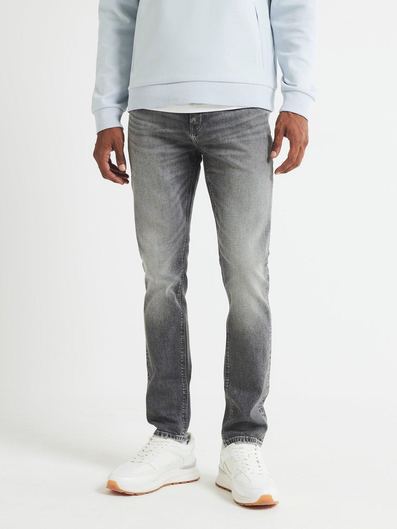 undefined Skinny Fit Jeans - Grey