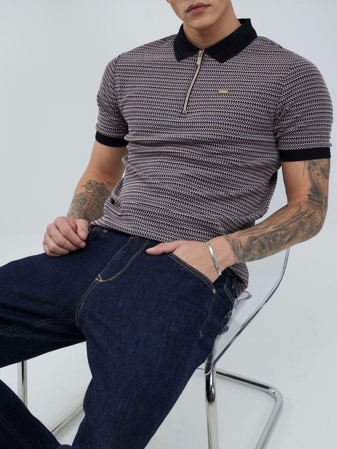 Image 4 of 4 of River Island Slim Fit Jeans - Blue