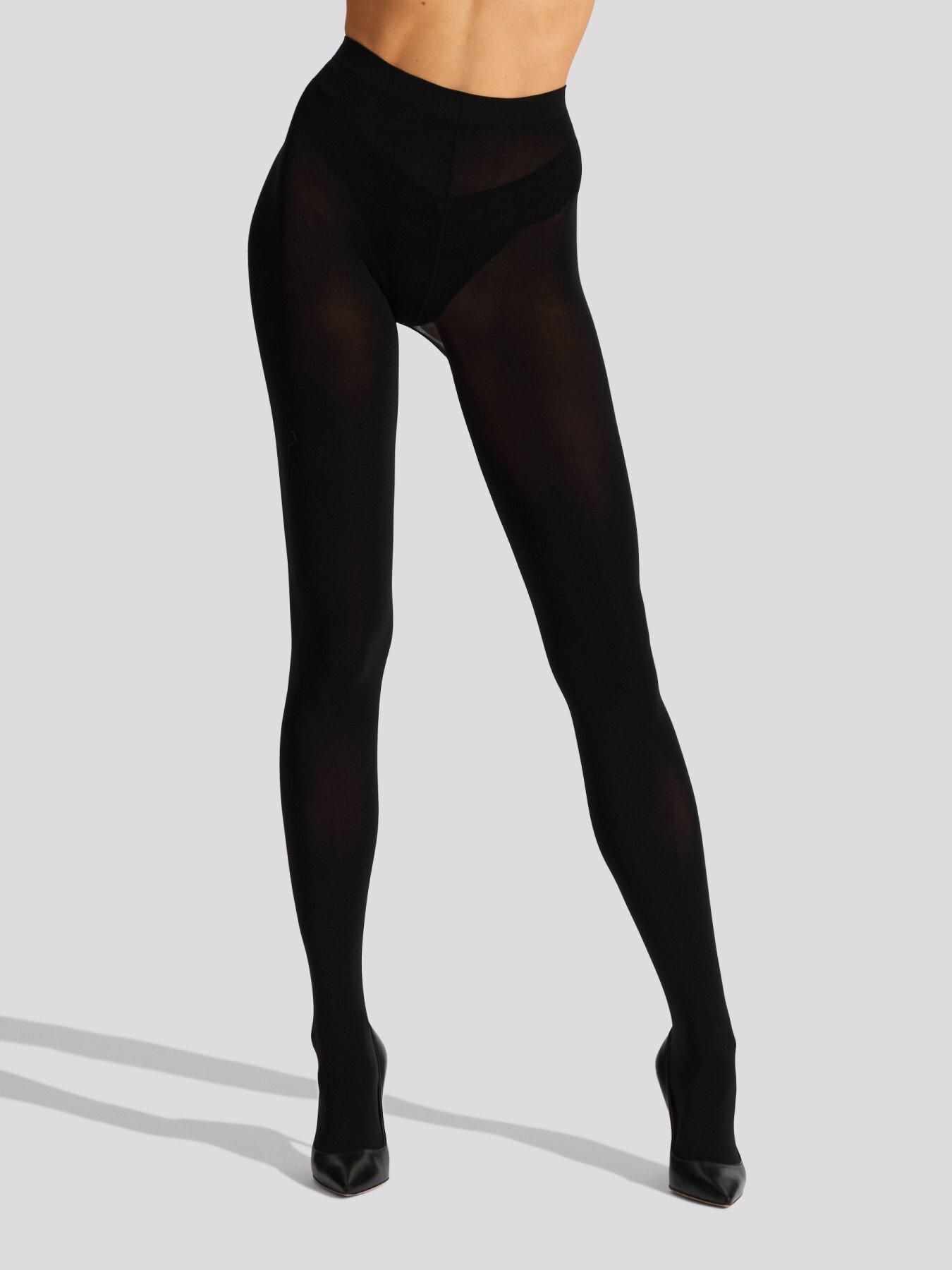 Ann Summers Opaque Crotchless Tassel Back Tights