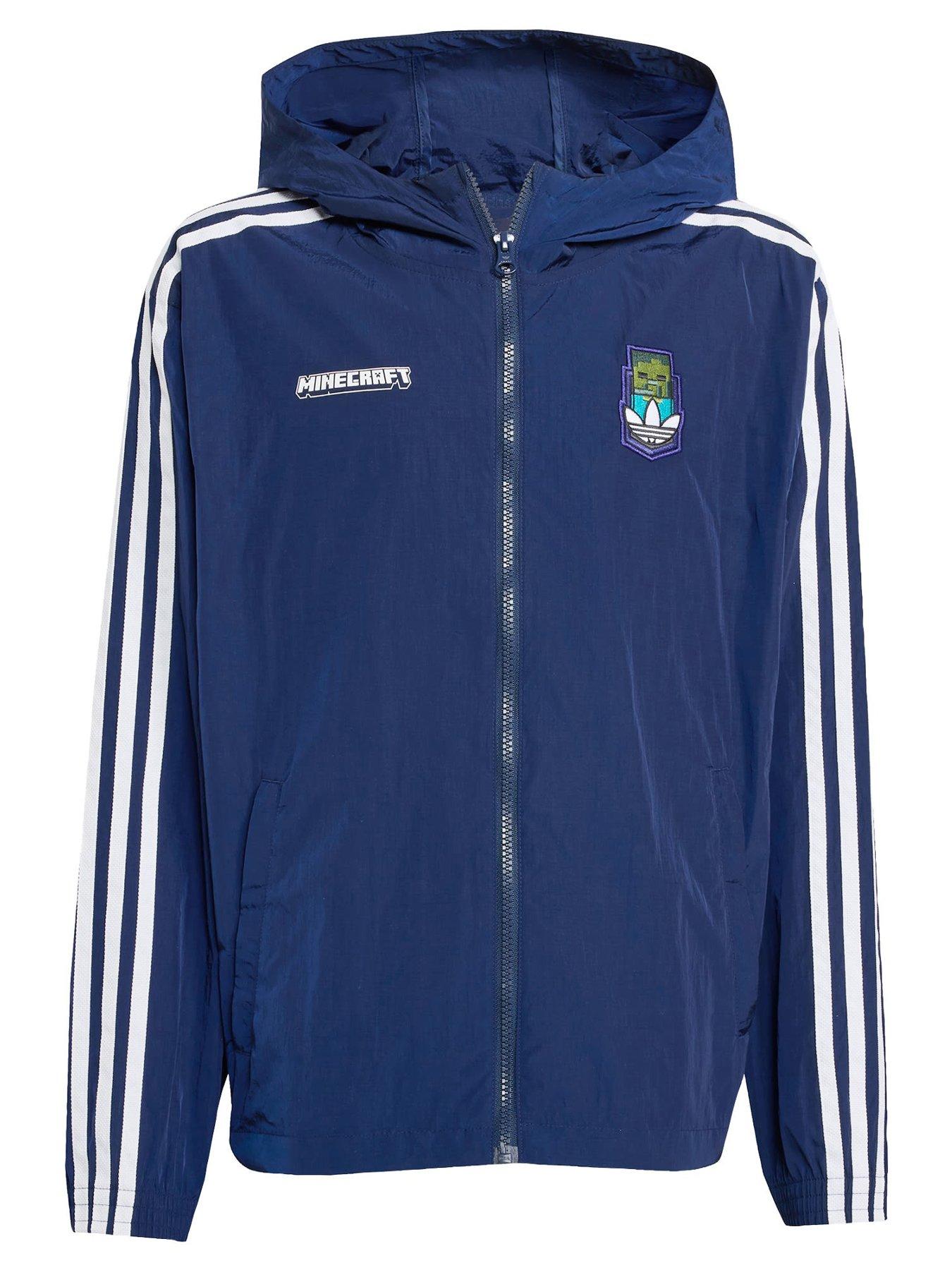 Image 5 of 5 of adidas Originals X Minecraft Windbreaker Kids