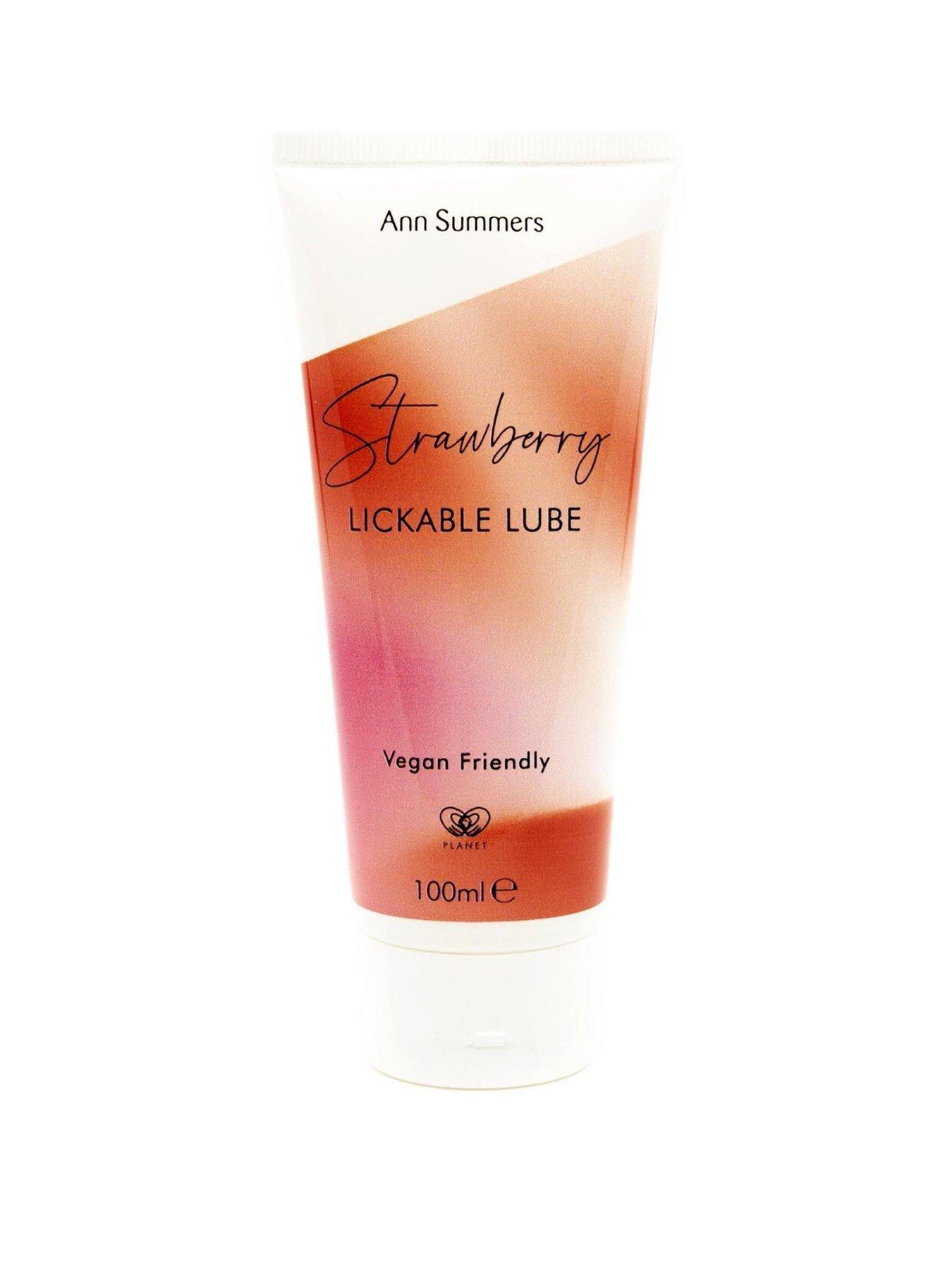 Ann Summers Strawberry Lickable Flavoured Lube 100ml