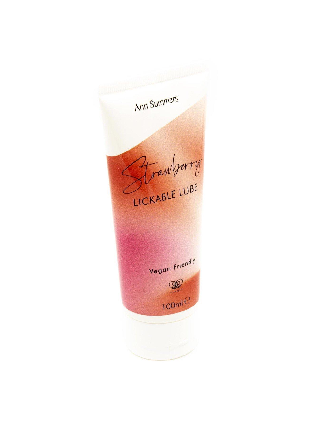 Image 2 of 2 of Ann Summers Strawberry Lickable Flavoured Lube 100ml