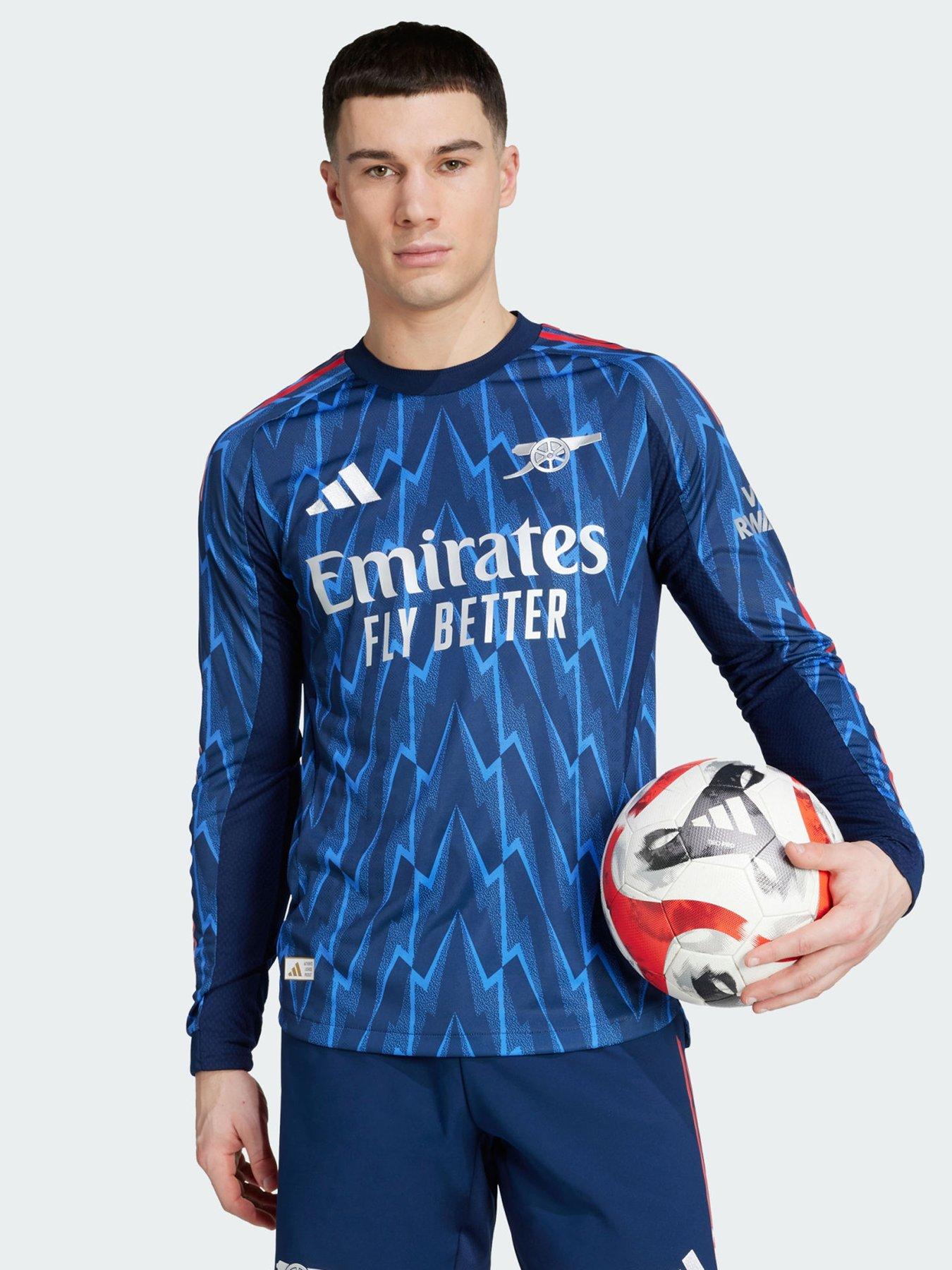 adidas Arsenal 25/26 Long Sleeve Away Authentic Jersey