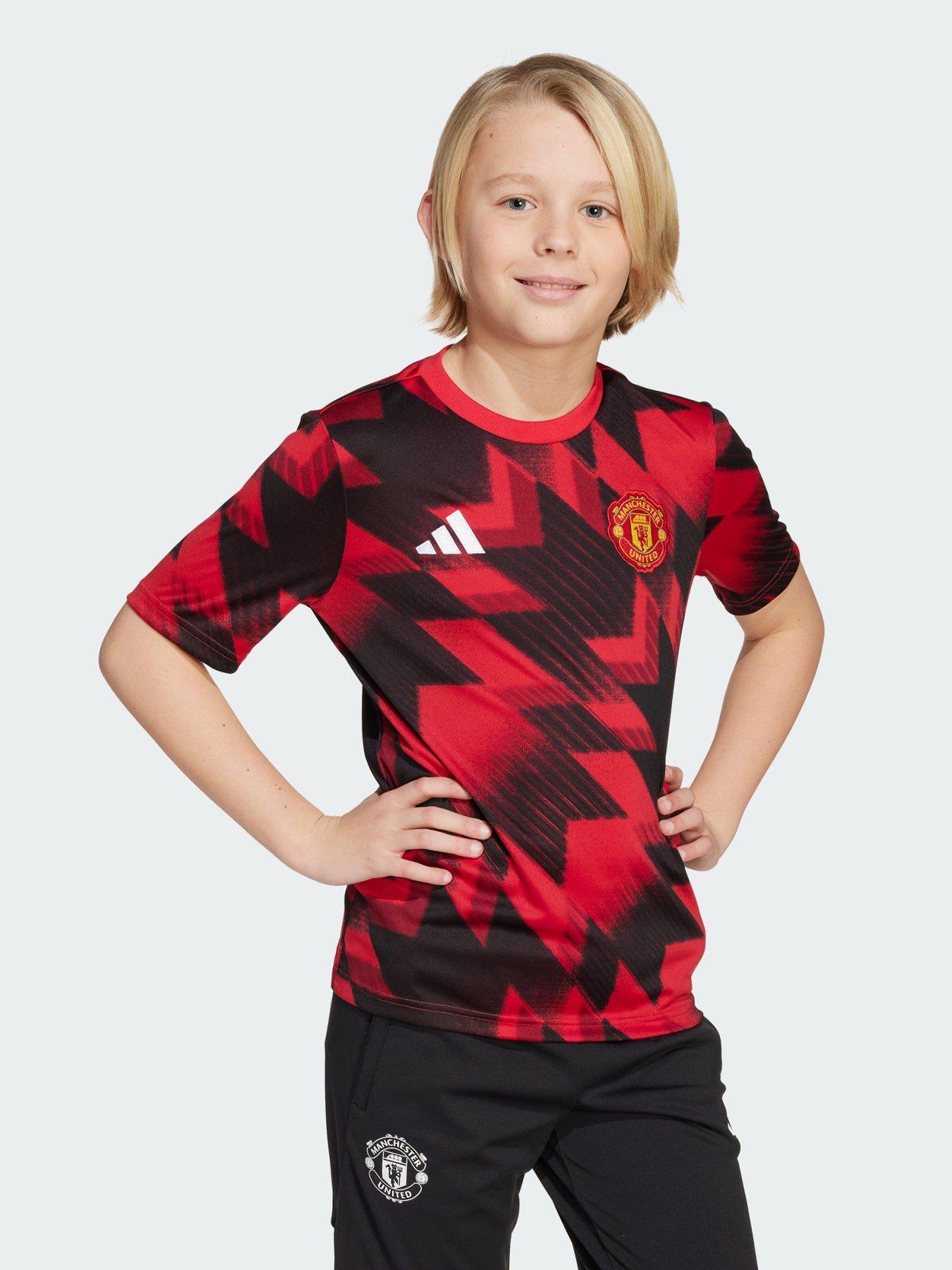 adidas Manchester United 25/26 Pre-Match Jersey Kids