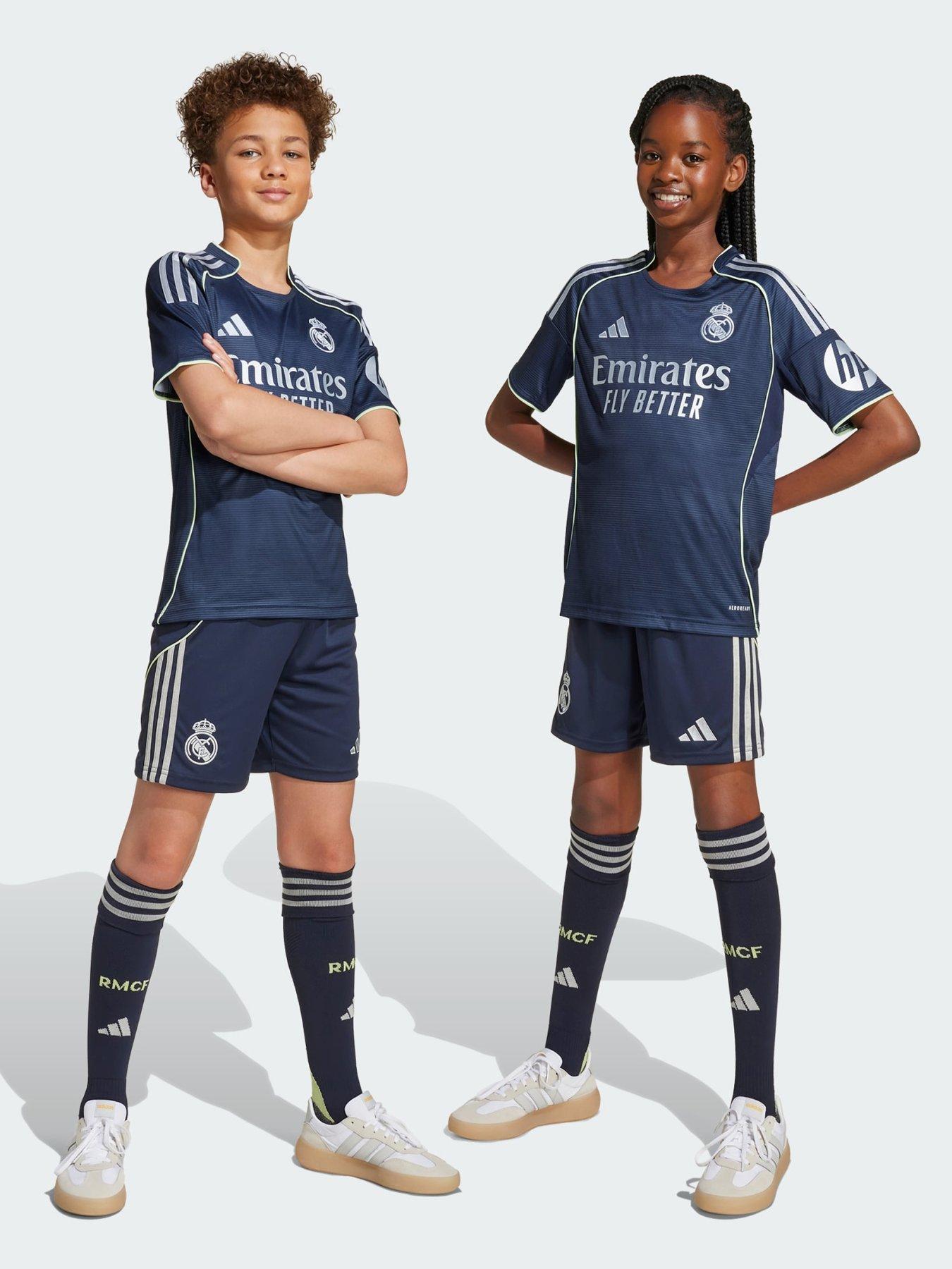 adidas Real Madrid 25/26 Away Youth Kit Kids