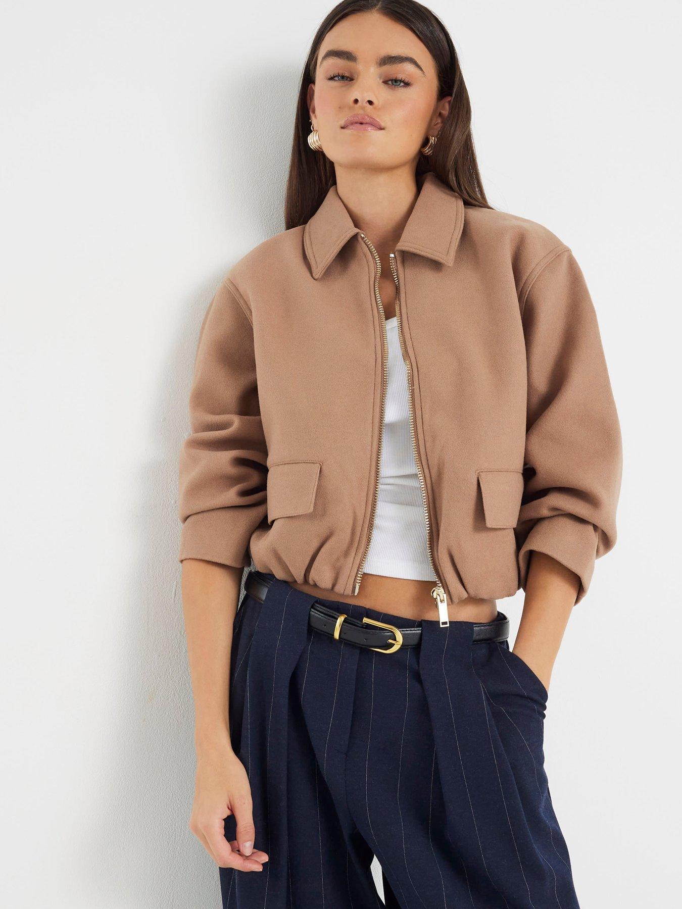River Island Harrington Jacket - Brown