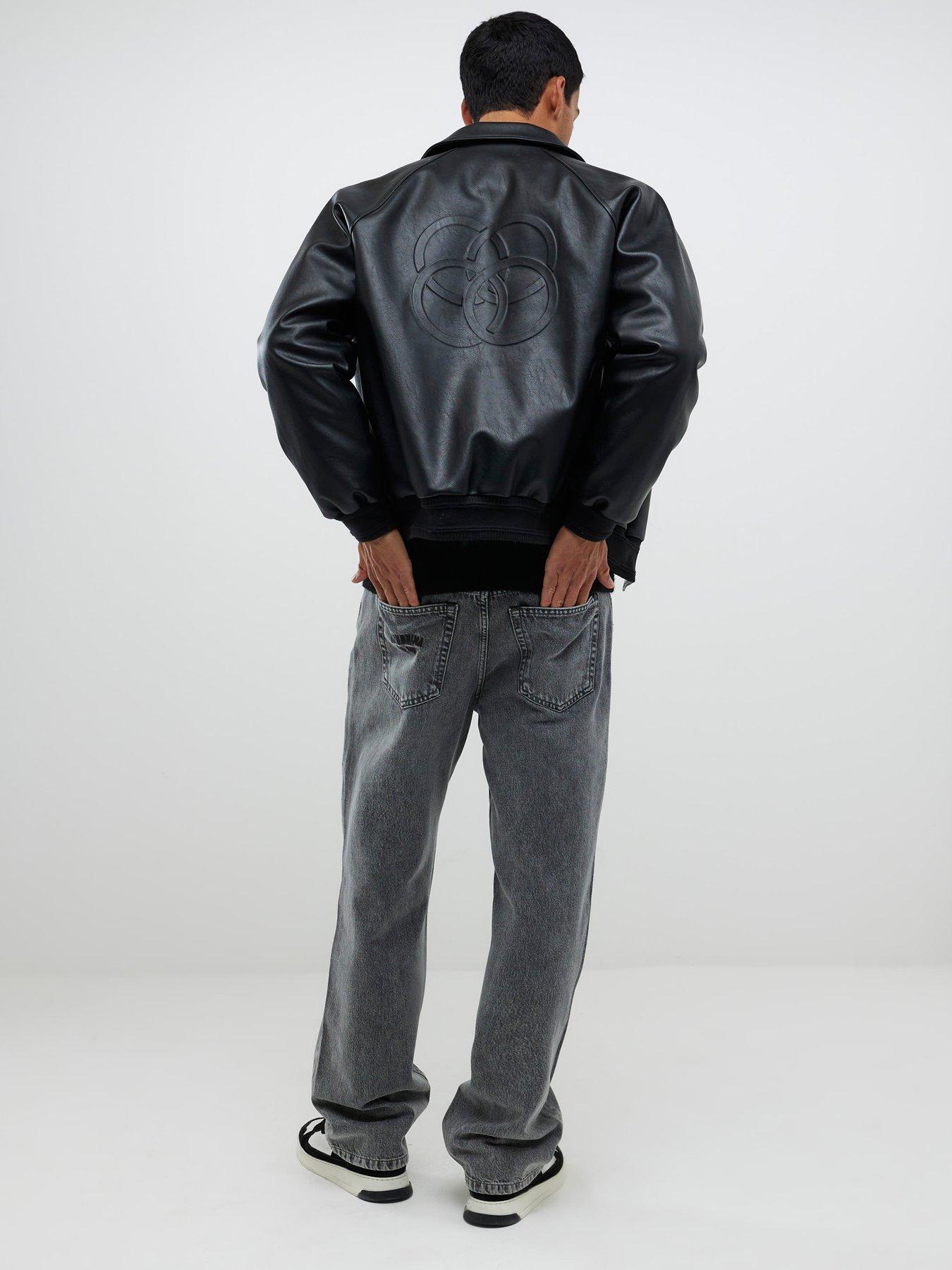  image of river-island-loose-fit-jeans-grey