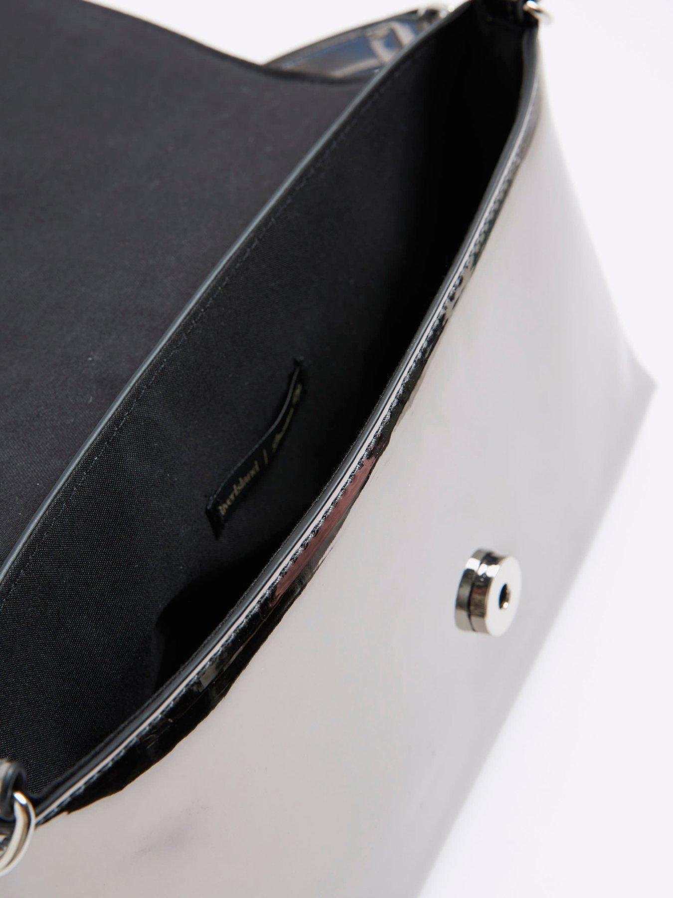  image of river-island-bar-front-clutch-bag-silver