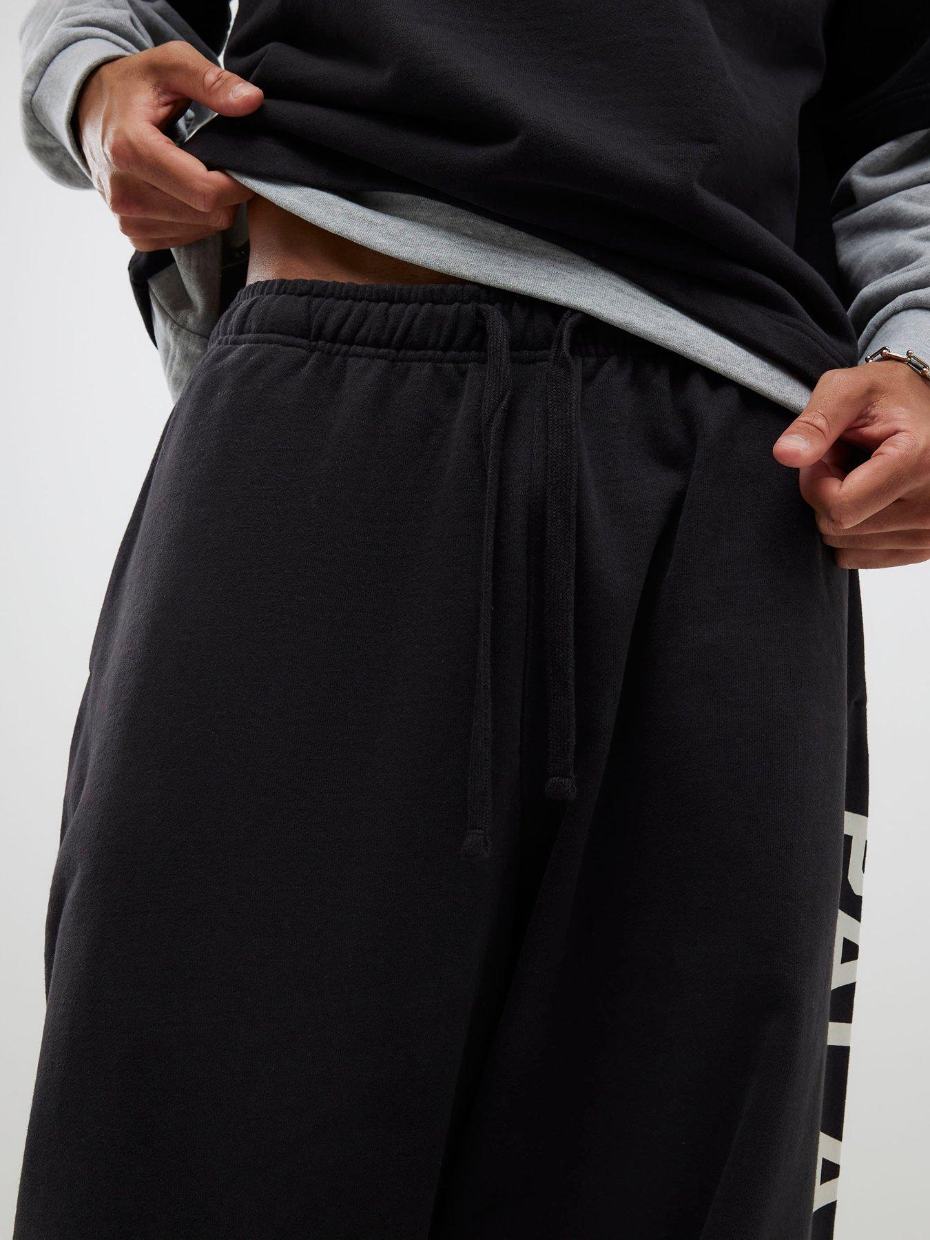  image of river-island-palais-dept-wide-leg-joggers-black