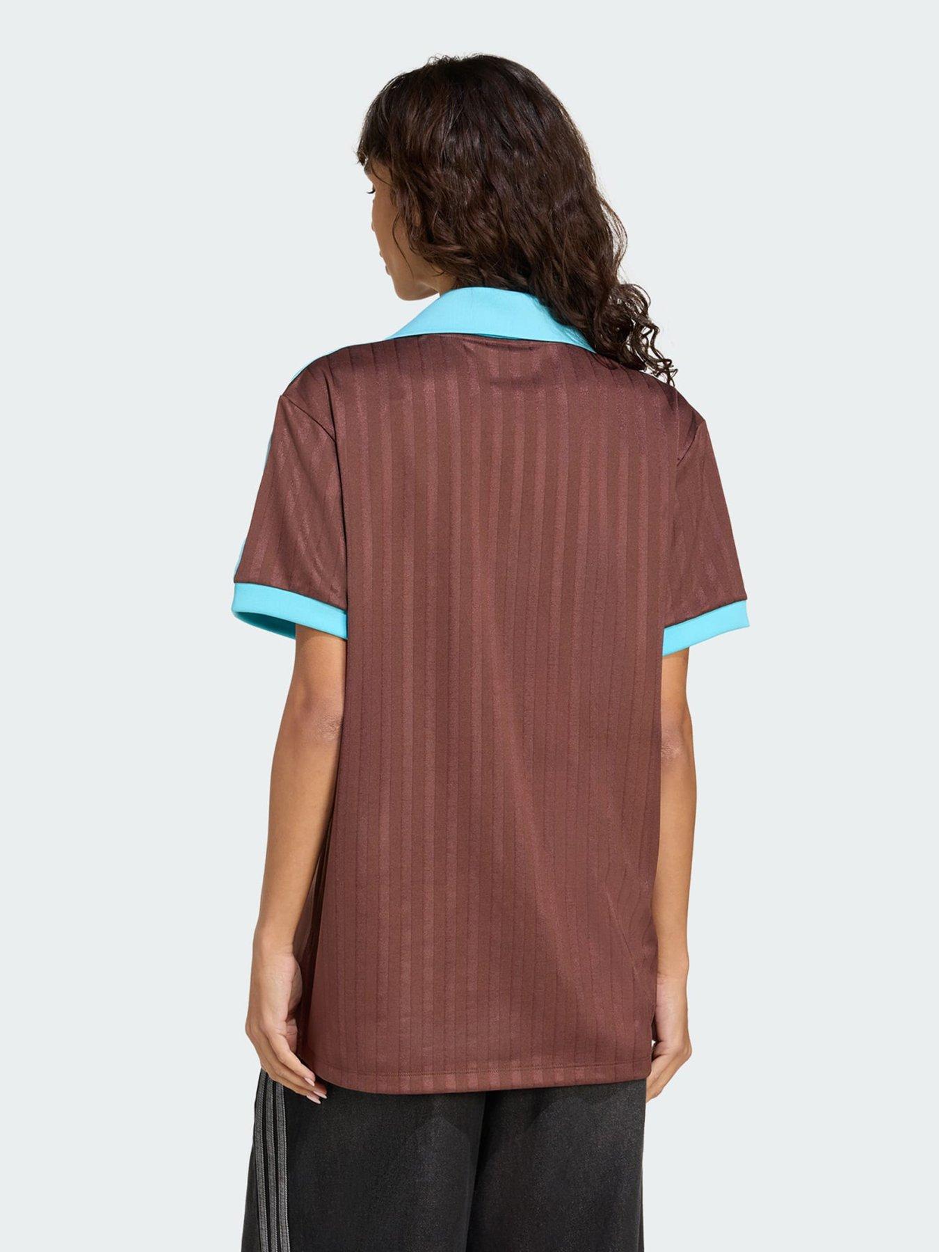 Image 2 of 5 of adidas Originals Graphic Football-Inspired Jersey