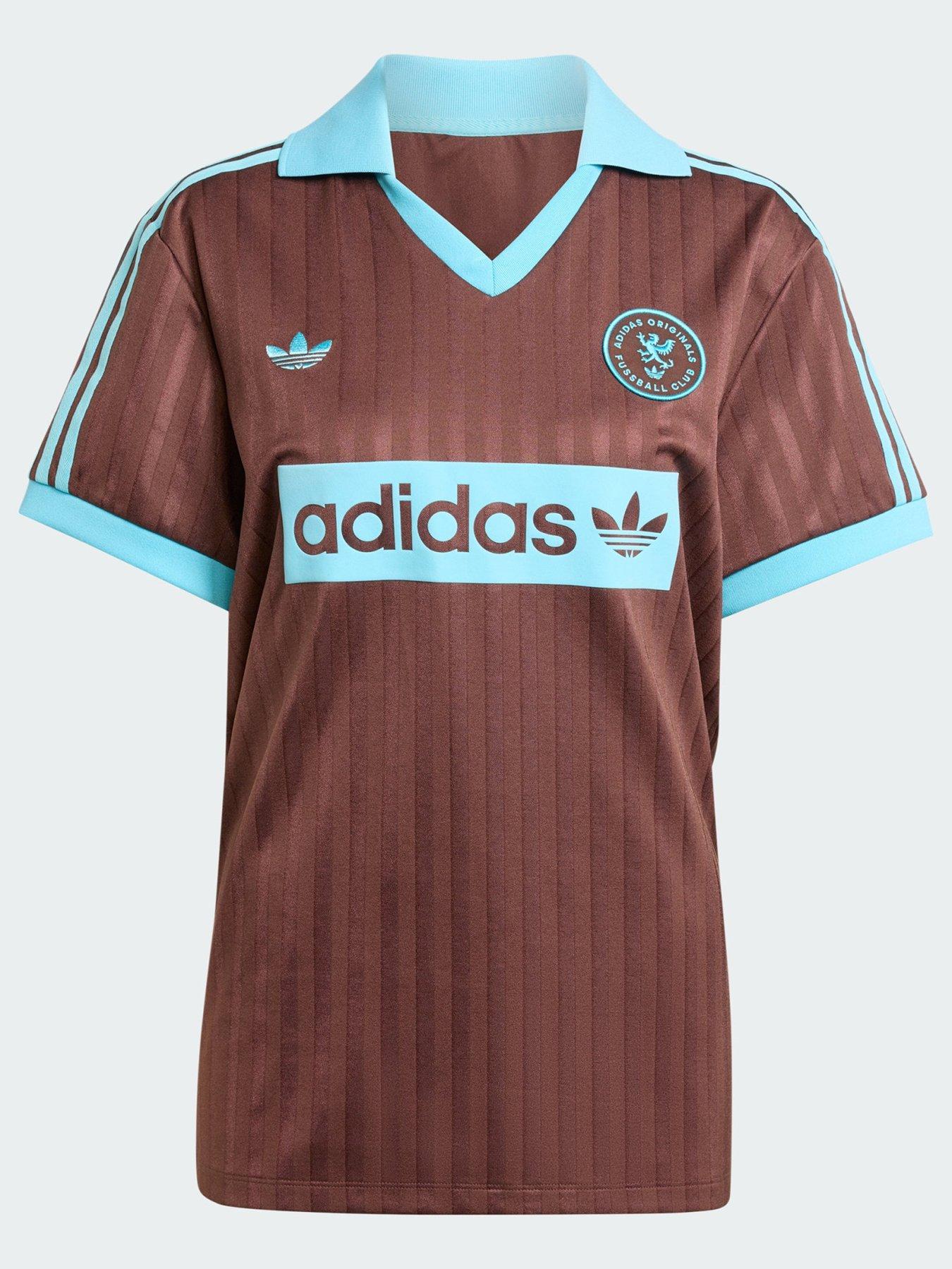 Image 5 of 5 of adidas Originals Graphic Football-Inspired Jersey