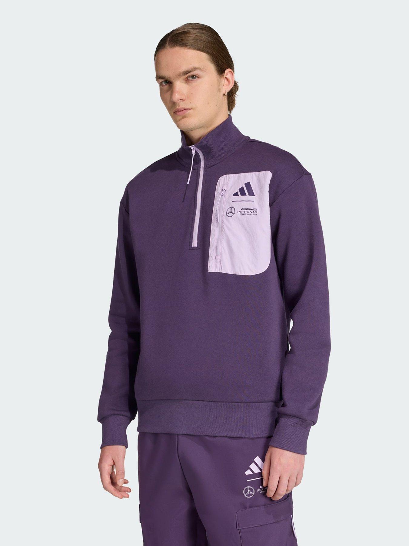  image of adidas-mercedes-amg-petronas-formula-one-team-premium-woven-fleece-top