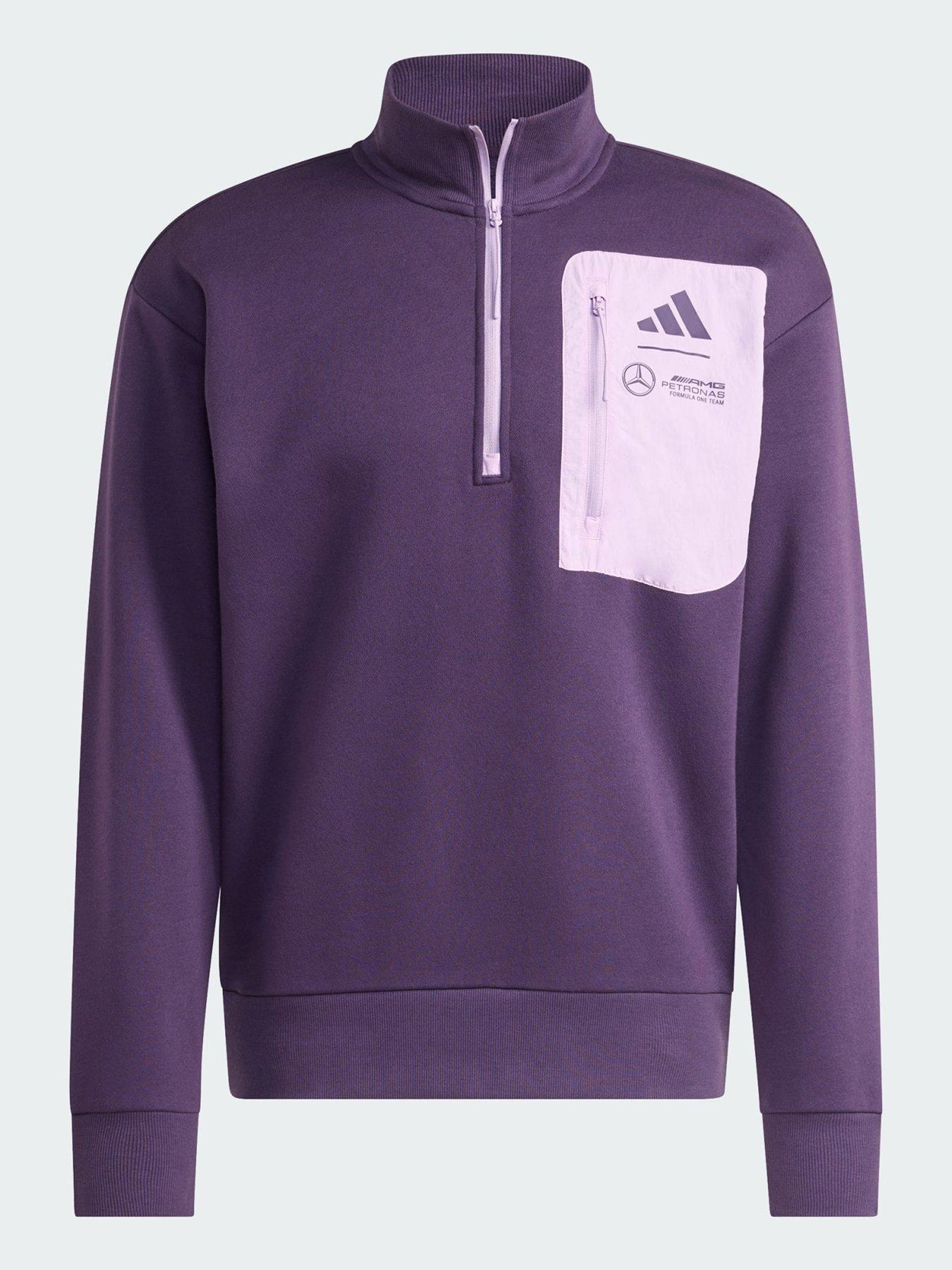  image of adidas-mercedes-amg-petronas-formula-one-team-premium-woven-fleece-top