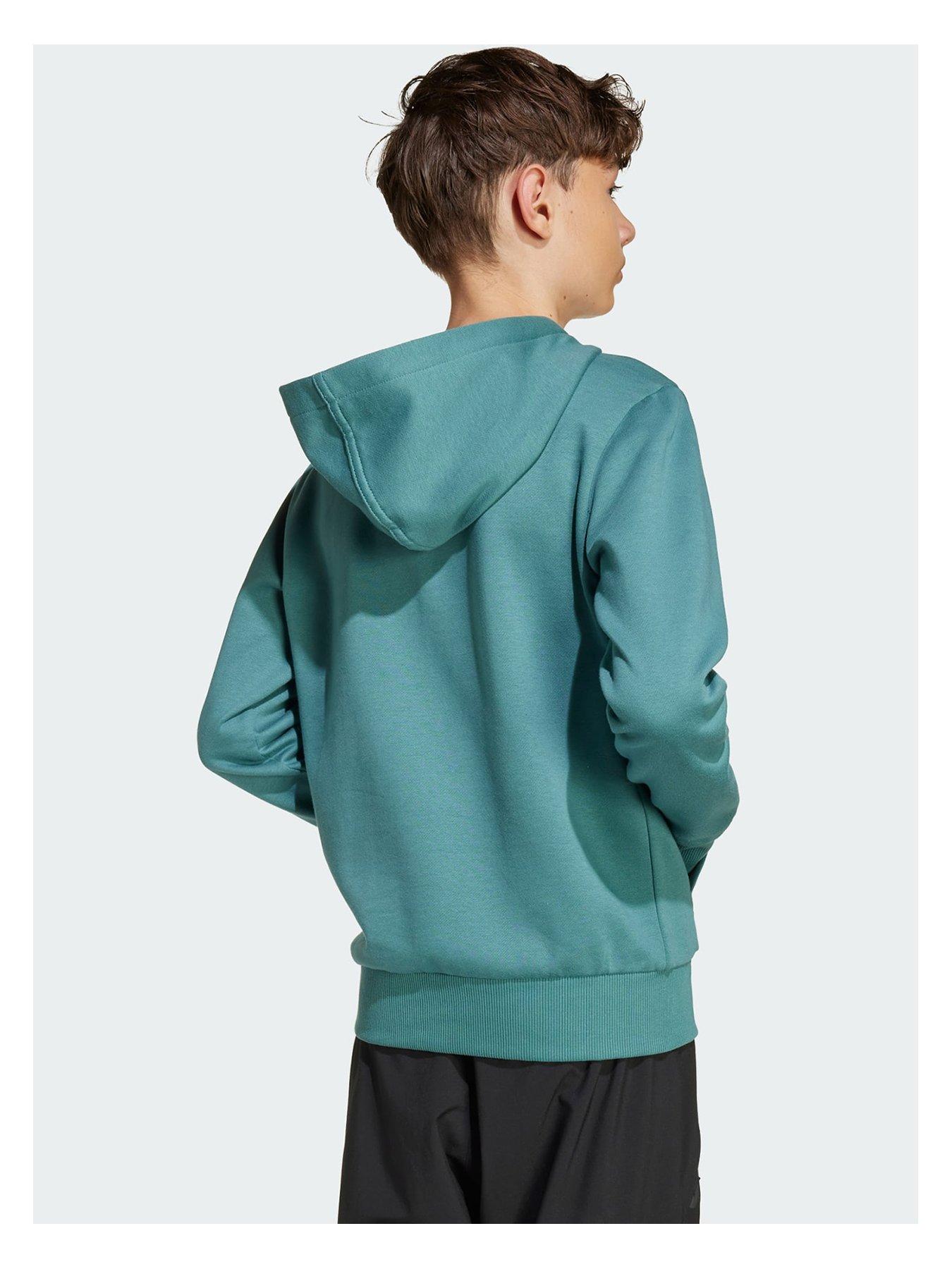 Image 3 of 5 of adidas Slogan Fleece Hoodie