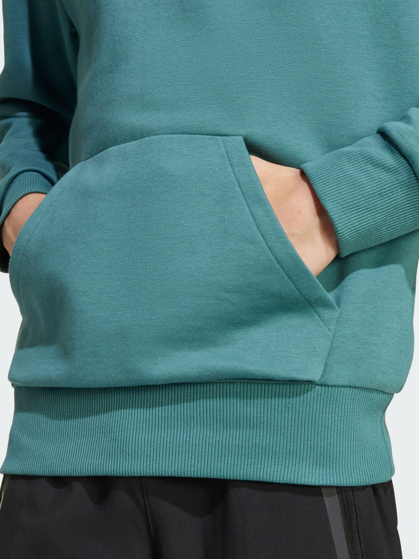 Image 4 of 5 of adidas Slogan Fleece Hoodie