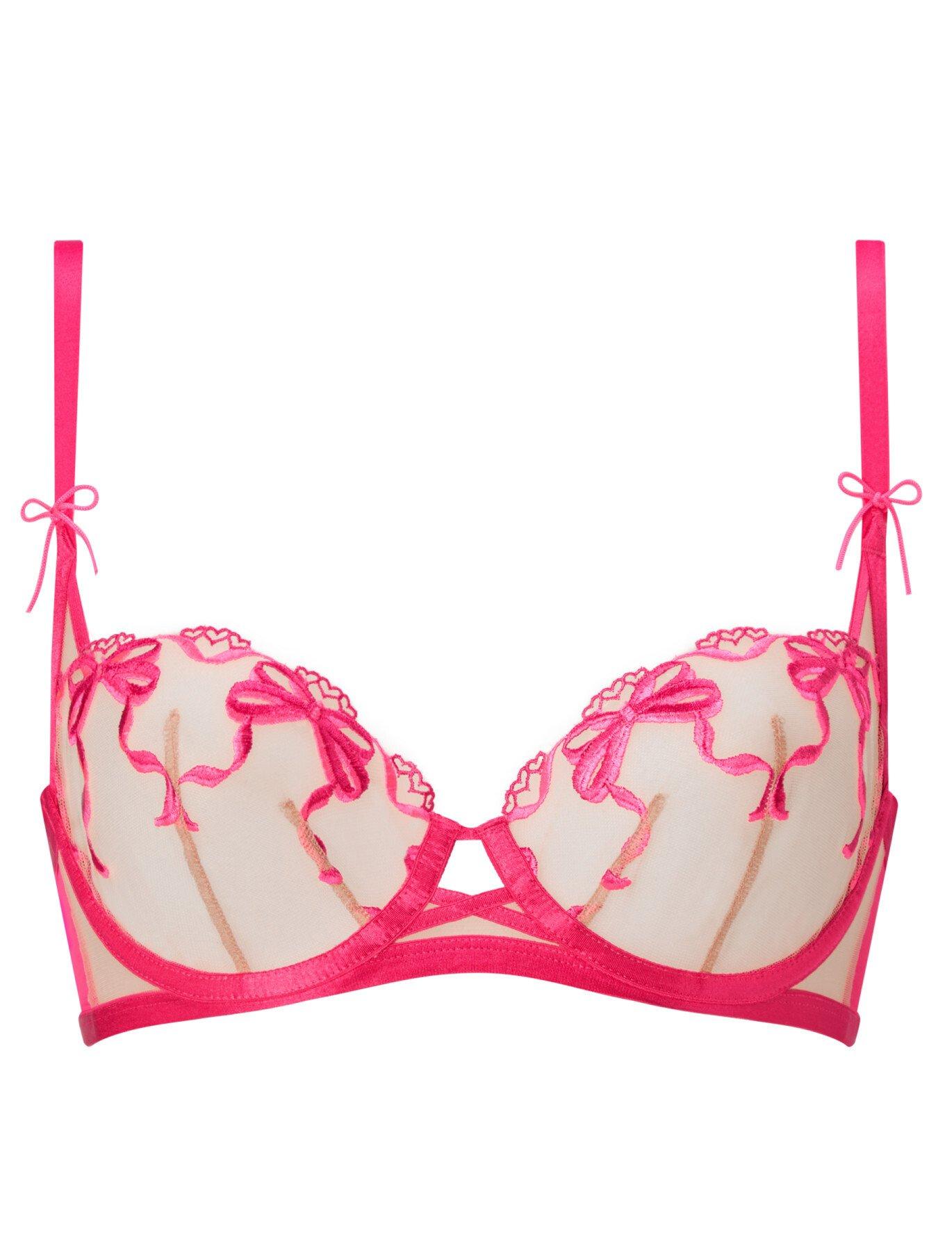  image of ann-summers-bound-by-love-non-padded-balcony-bra