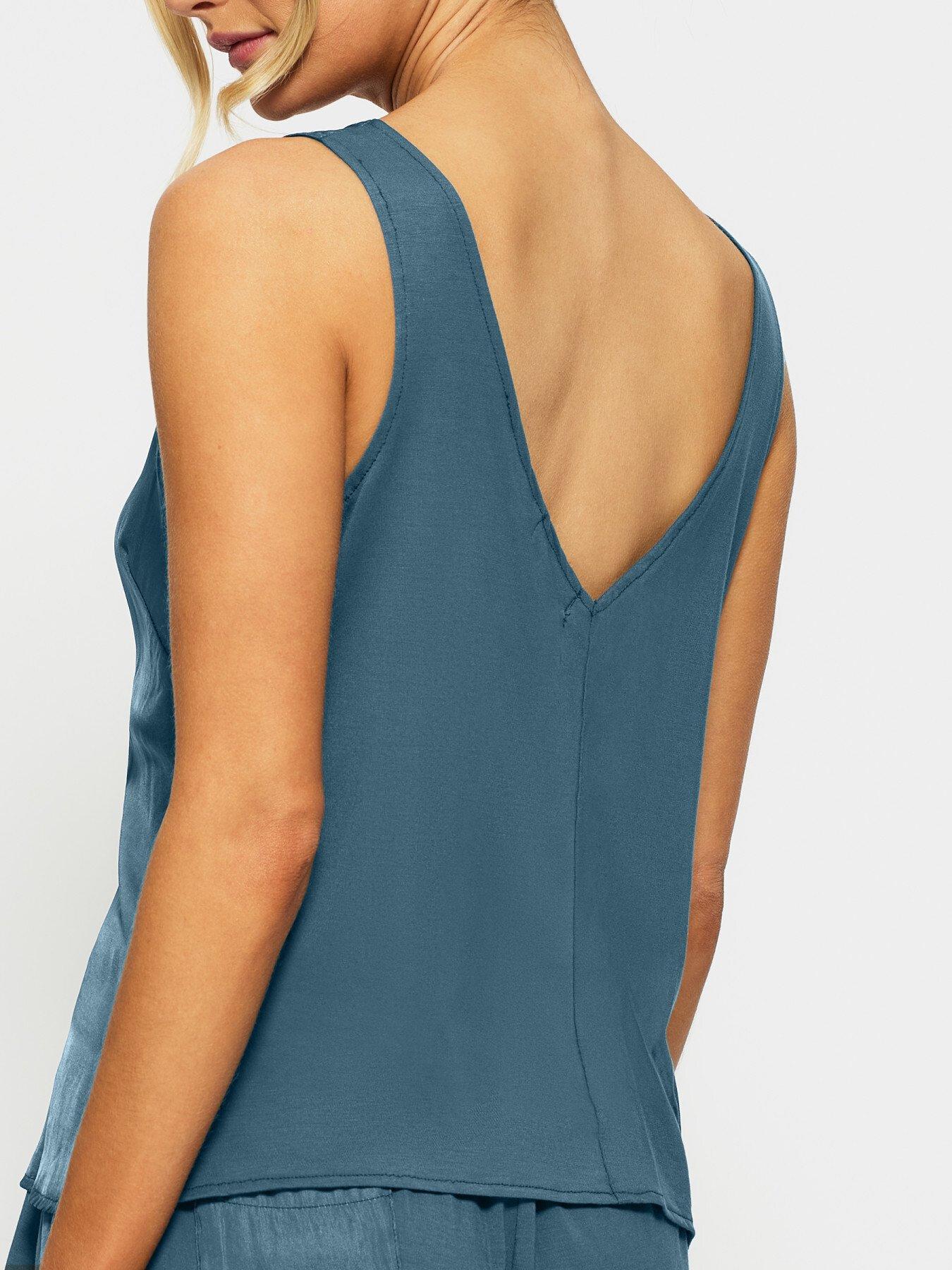  image of kbx-raye-satin-jersey-vest