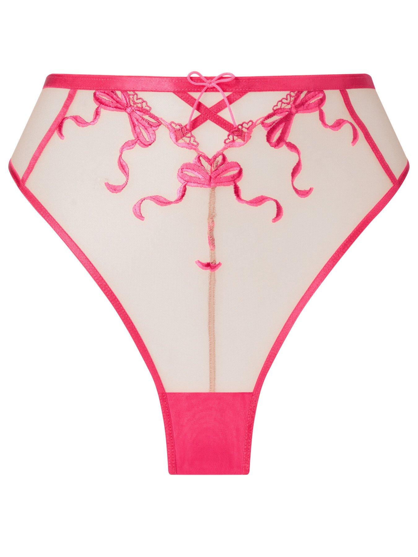  image of ann-summers-bound-by-love-high-waist-brazilian