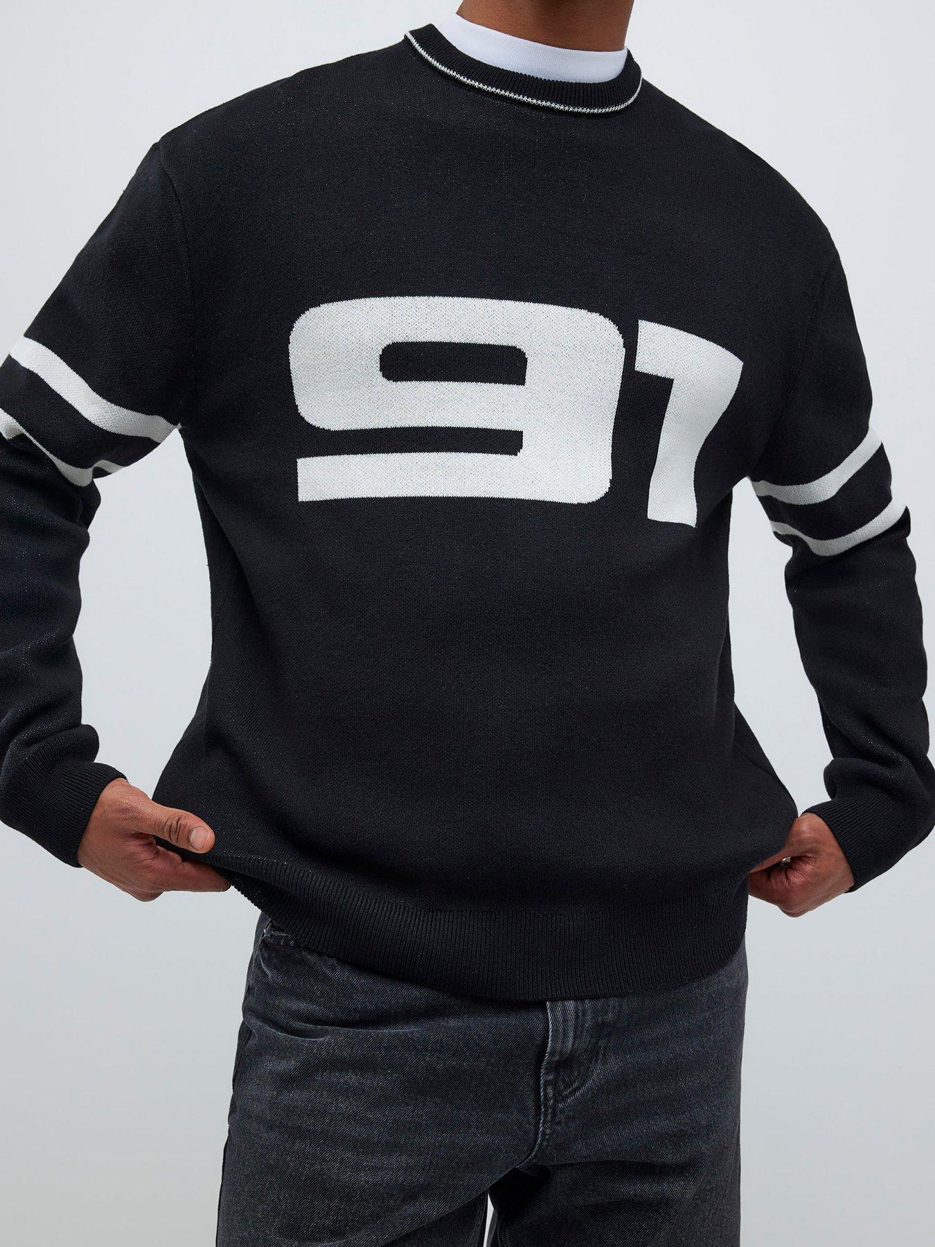 river-island-regular-fit-91-sports-sweatshirt-black