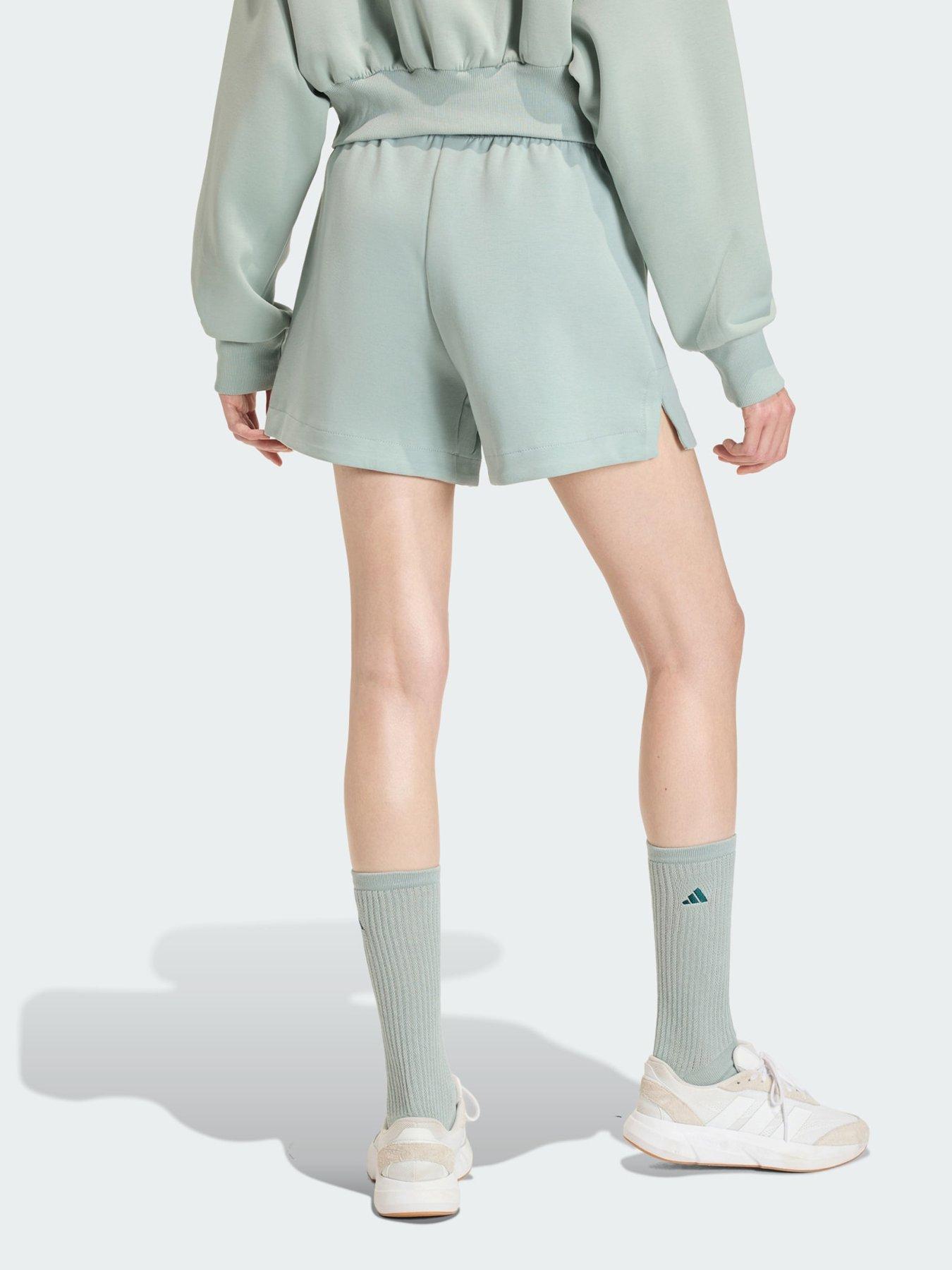 Image 2 of 5 of adidas Soft Lux Loose Shorts