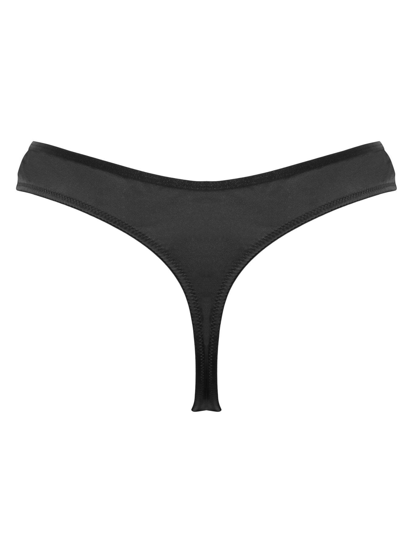 Image 4 of 4 of Pour Moi Ember Embroidered Thong