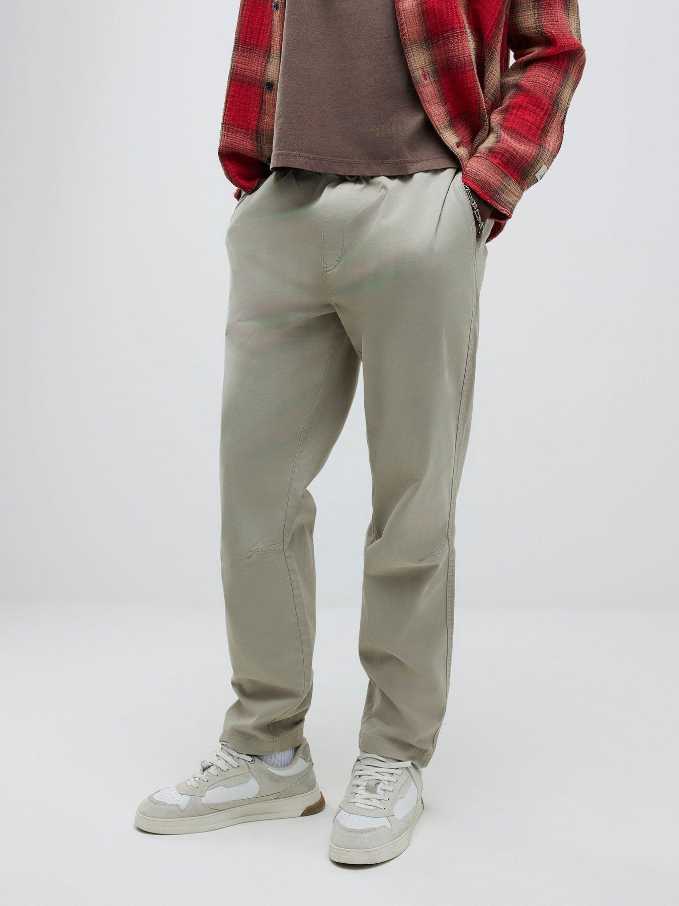 River Island Beige Pull On Joggers