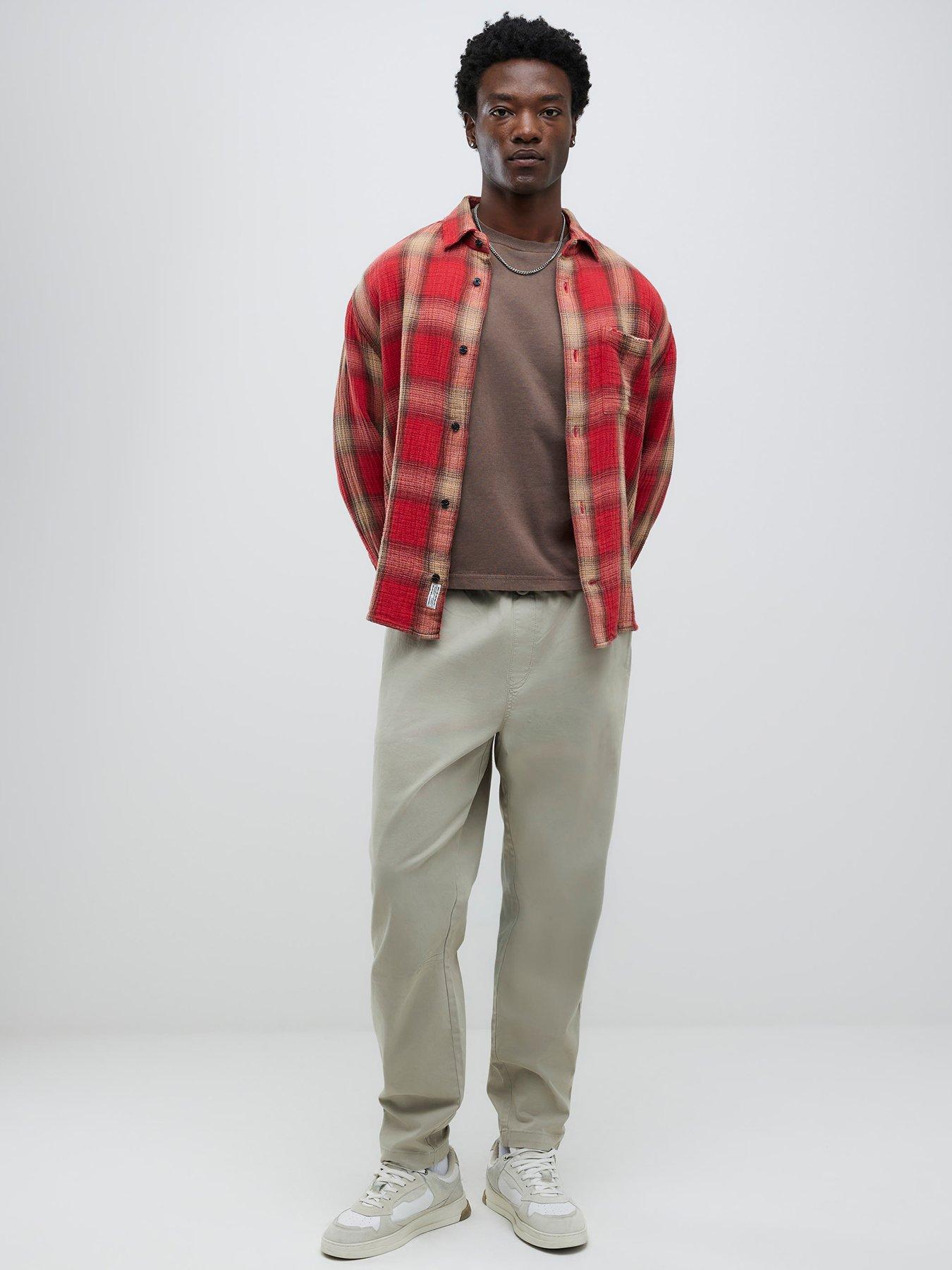 Image 3 of 4 of River Island Beige Pull On Joggers