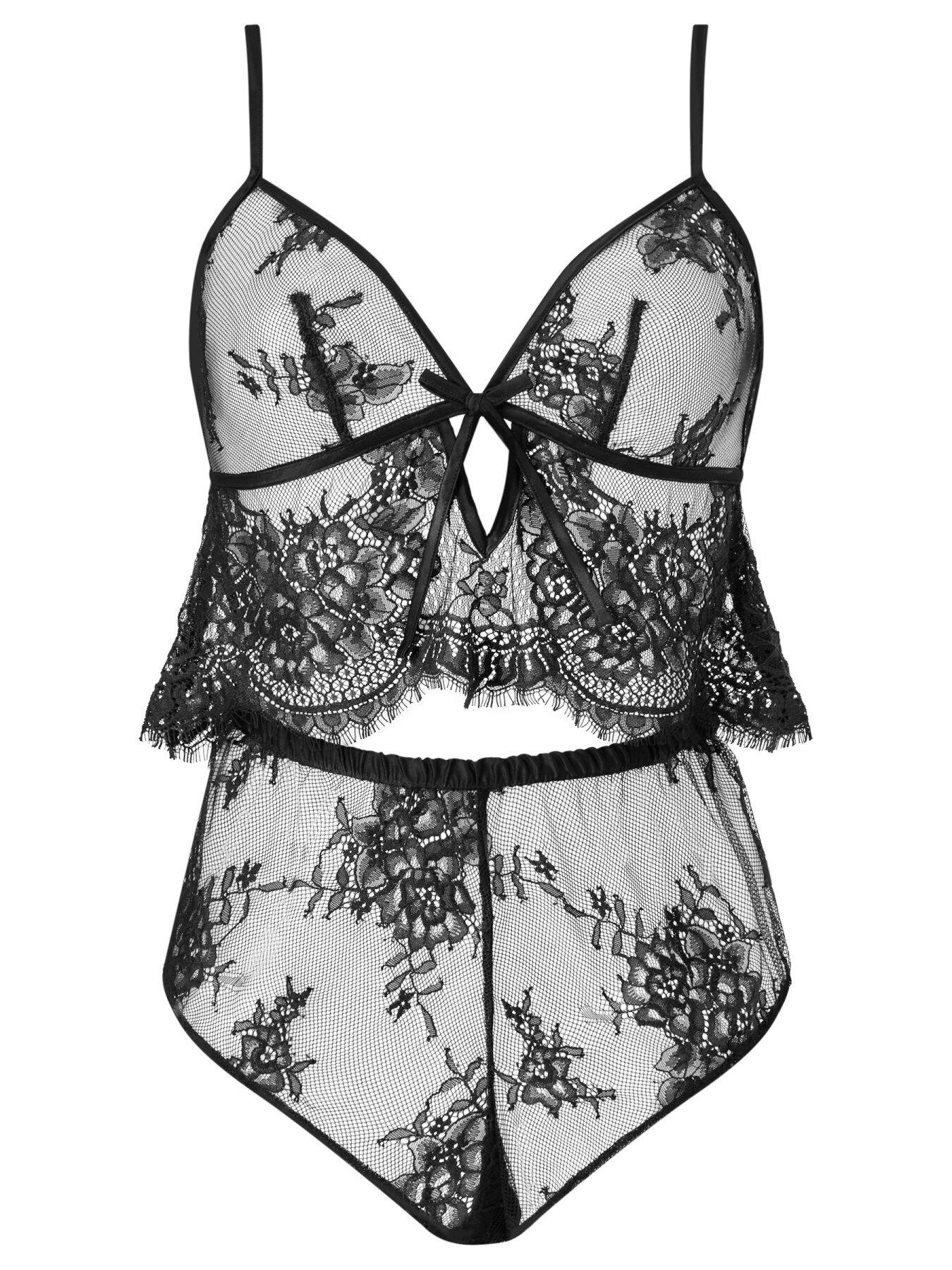 Image 5 of 5 of Ann Summers Availing All Over Lace Cami Set