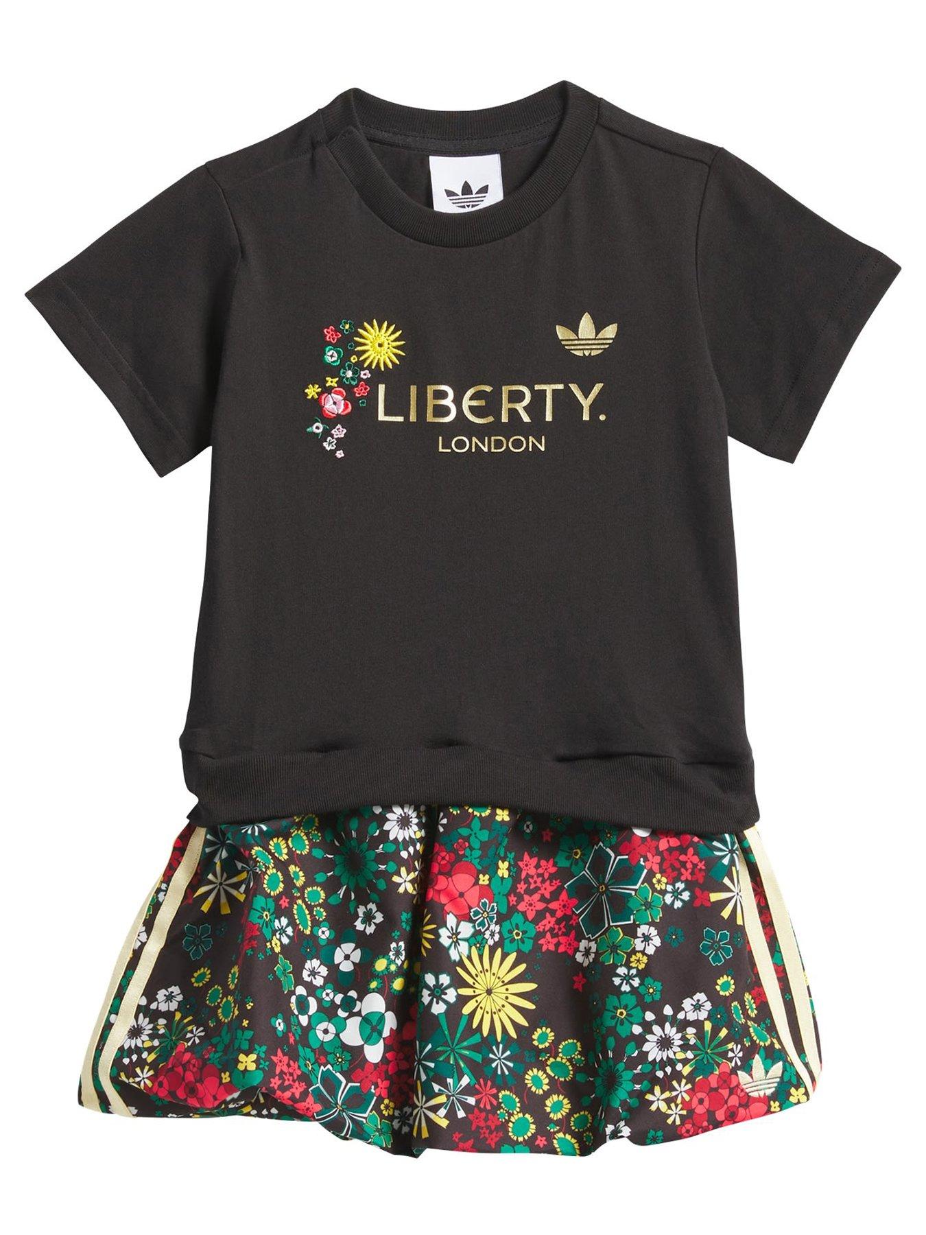 Image 1 of 5 of adidas Originals x Liberty London DRESS SET
