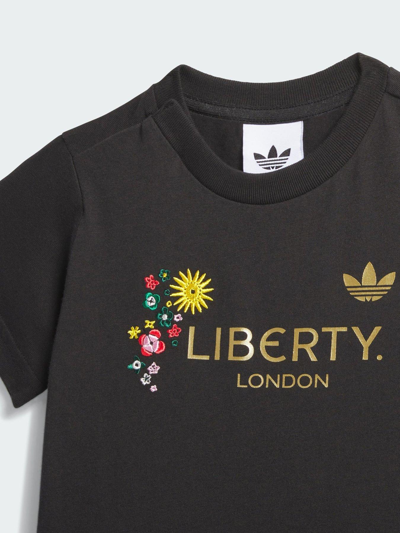 Image 4 of 5 of adidas Originals x Liberty London DRESS SET
