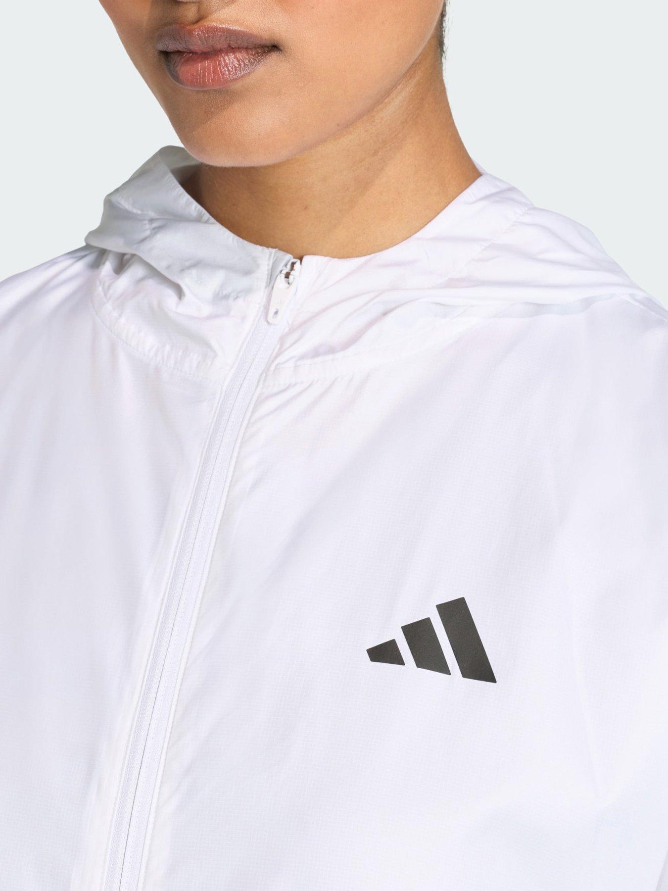 Image 4 of 5 of adidas Hyperglam 3-Stripes Windbreaker