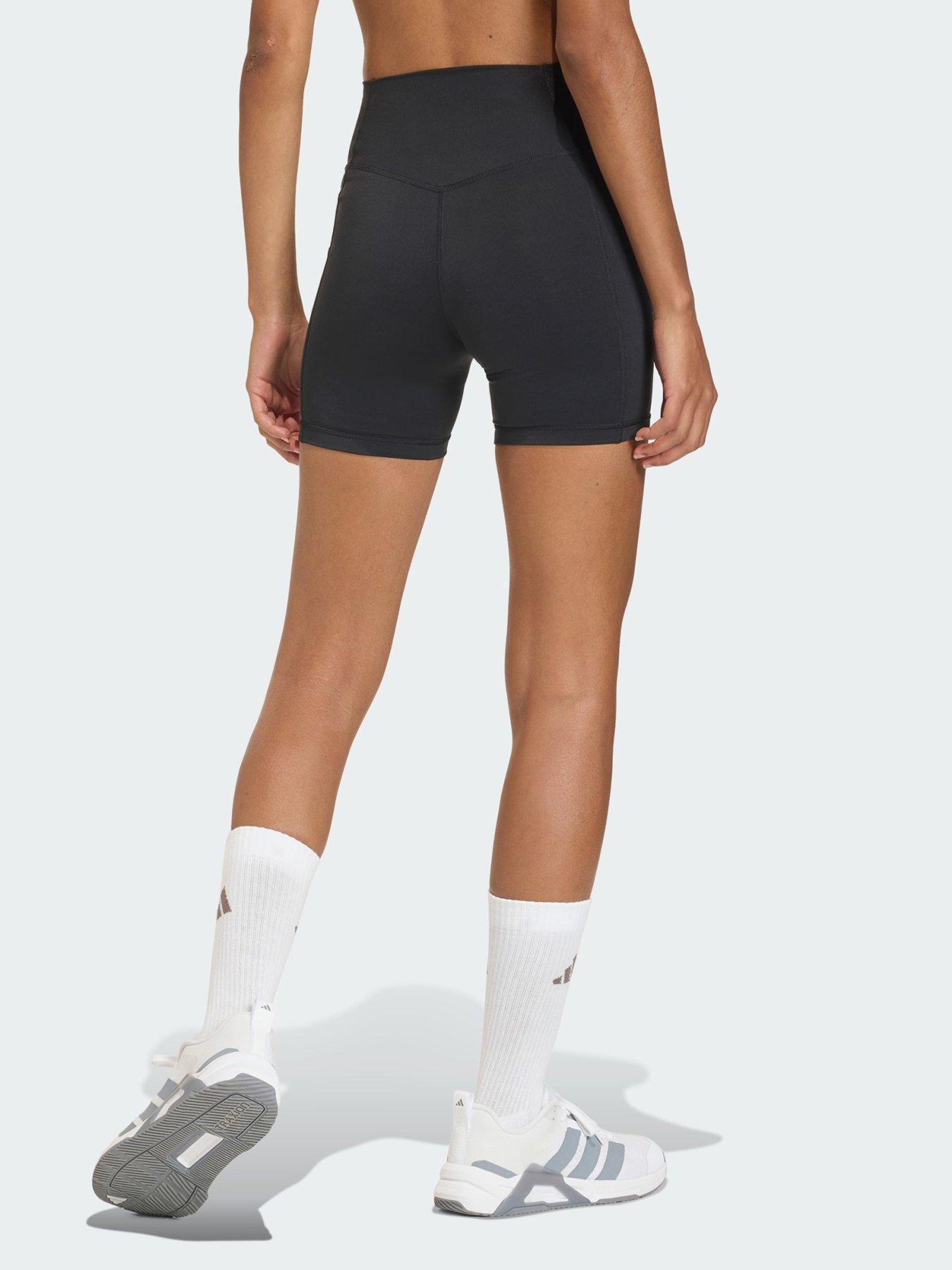 Image 2 of 5 of adidas Optime Essentials Workout Short Leggings