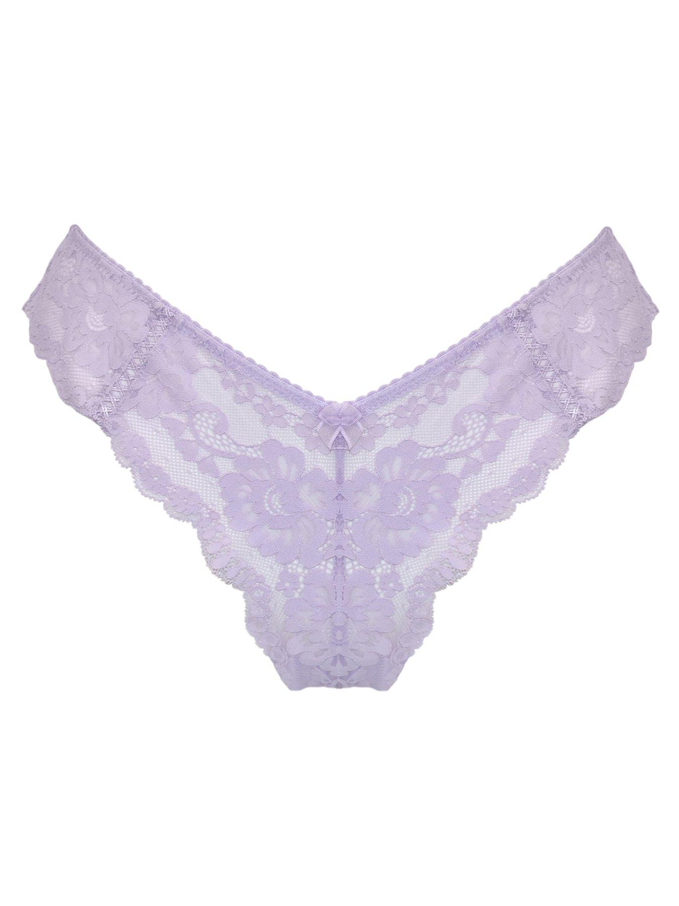Image 3 of 4 of Pour Moi Fleur Cheeky V-Shaped Brief