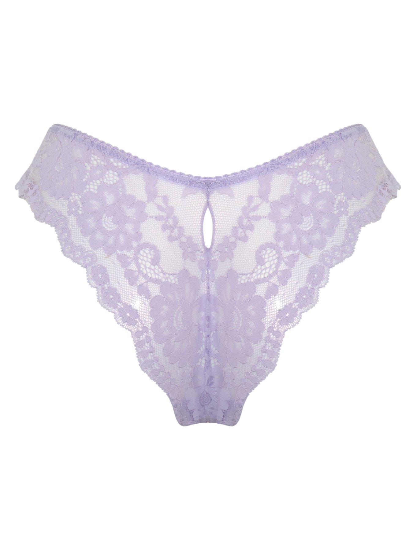 Image 4 of 4 of Pour Moi Fleur Cheeky V-Shaped Brief